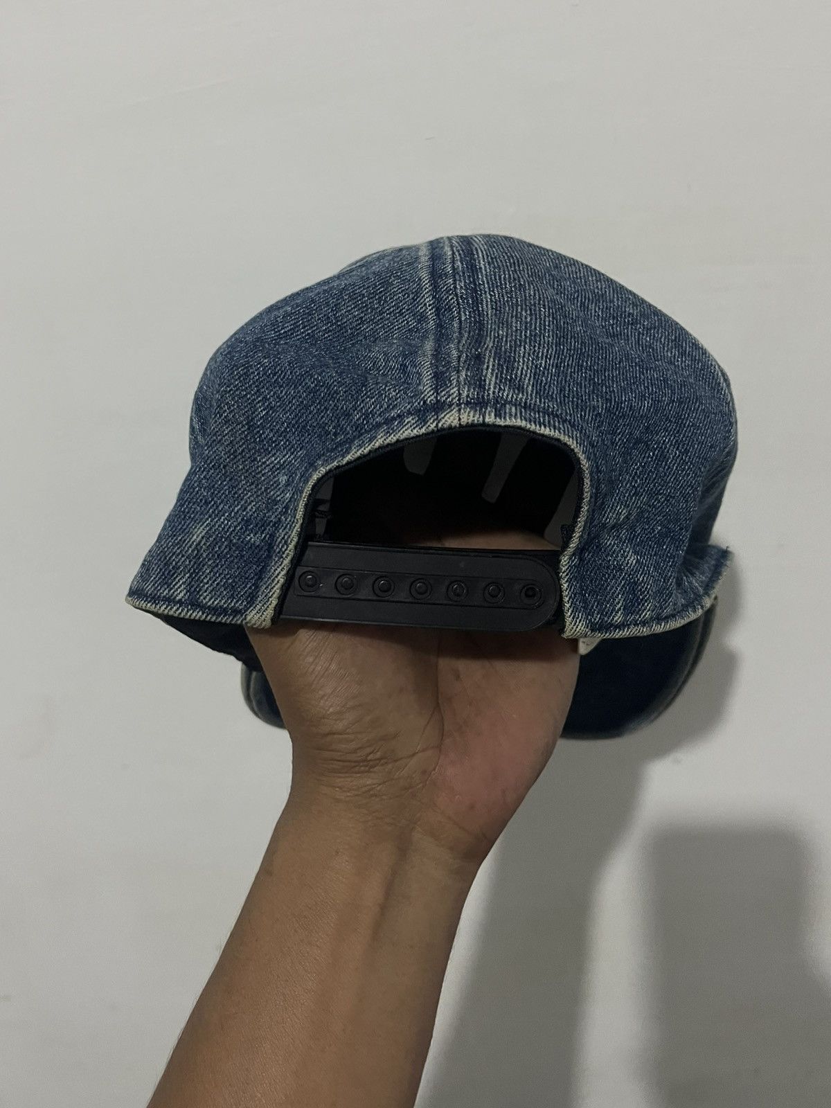 Edwin 90s Edwin Denim Cap Japan Vintage Embroidered Snapback Size ONE SIZE - 5 Thumbnail