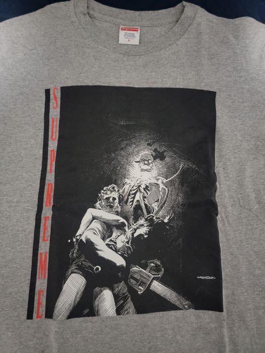 Supreme best sale chainsaw tee