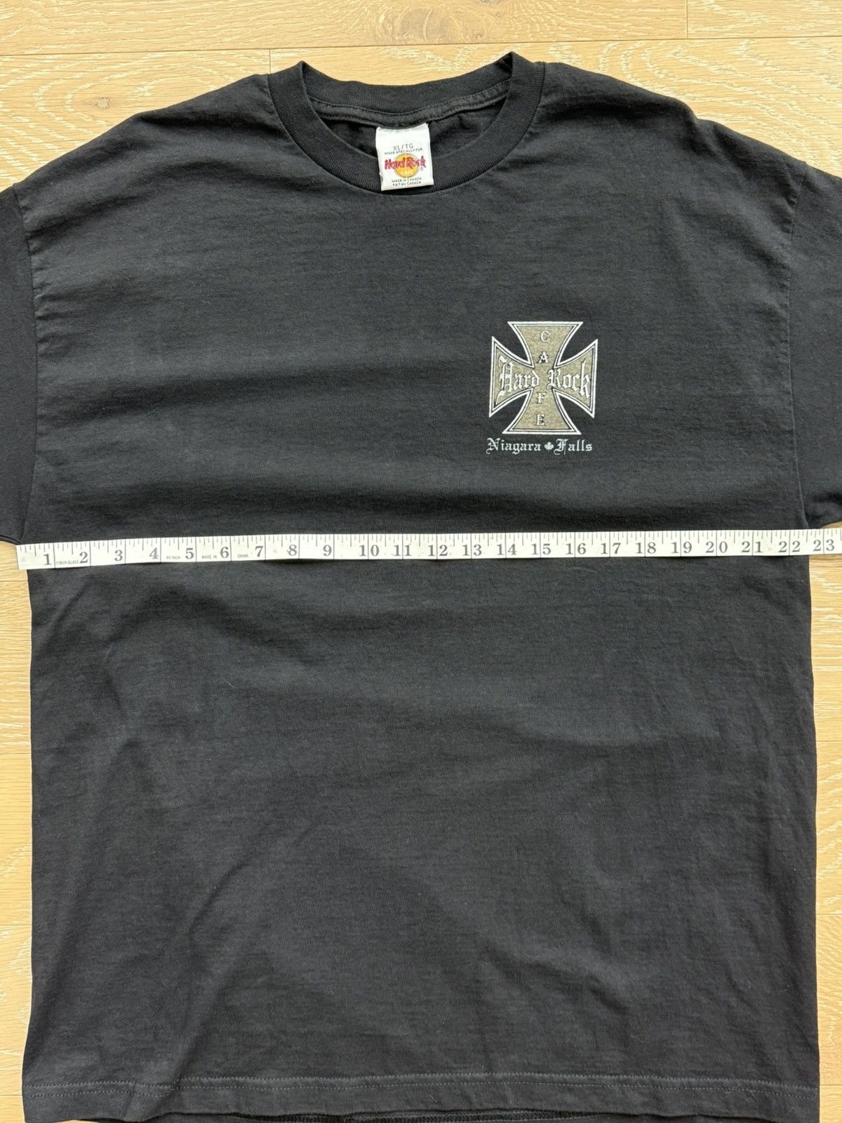 Hard Rock Cafe Vintage Y2K Hard Rock Niagara Falls 1971 West Coast Chopper Size US XL / EU 56 / 4 - 12 Thumbnail