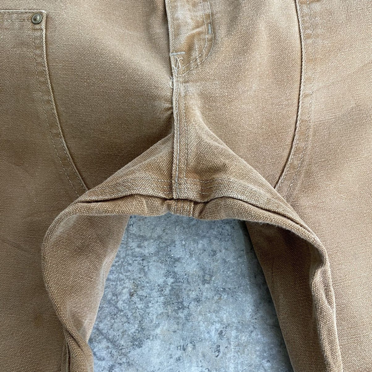 Carhartt VTG Carhartt Double Knee Faded Tan Carpenter Work Pants Size US 38 / EU 54 - 10 Thumbnail