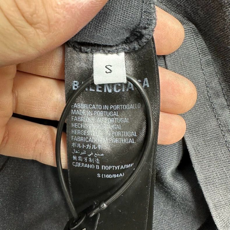 Balenciaga Balenciaga Washing to make short sleeves of old wheat ear Size US S / EU 44-46 / 1 - 4 Thumbnail