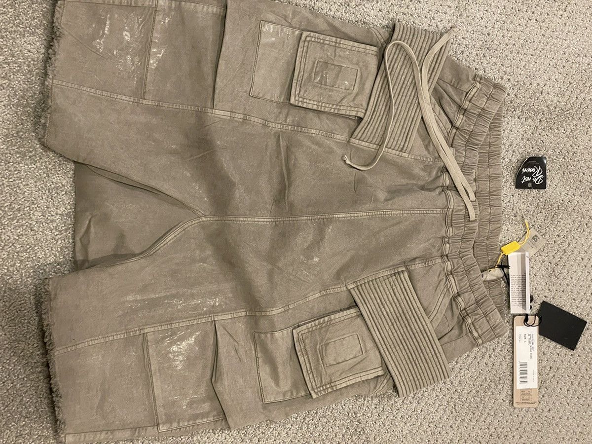 Rick Owens Drkshdw Rick Owens Creatch pearl cargo shorts Size US 34 / EU 50 - 2 Thumbnail