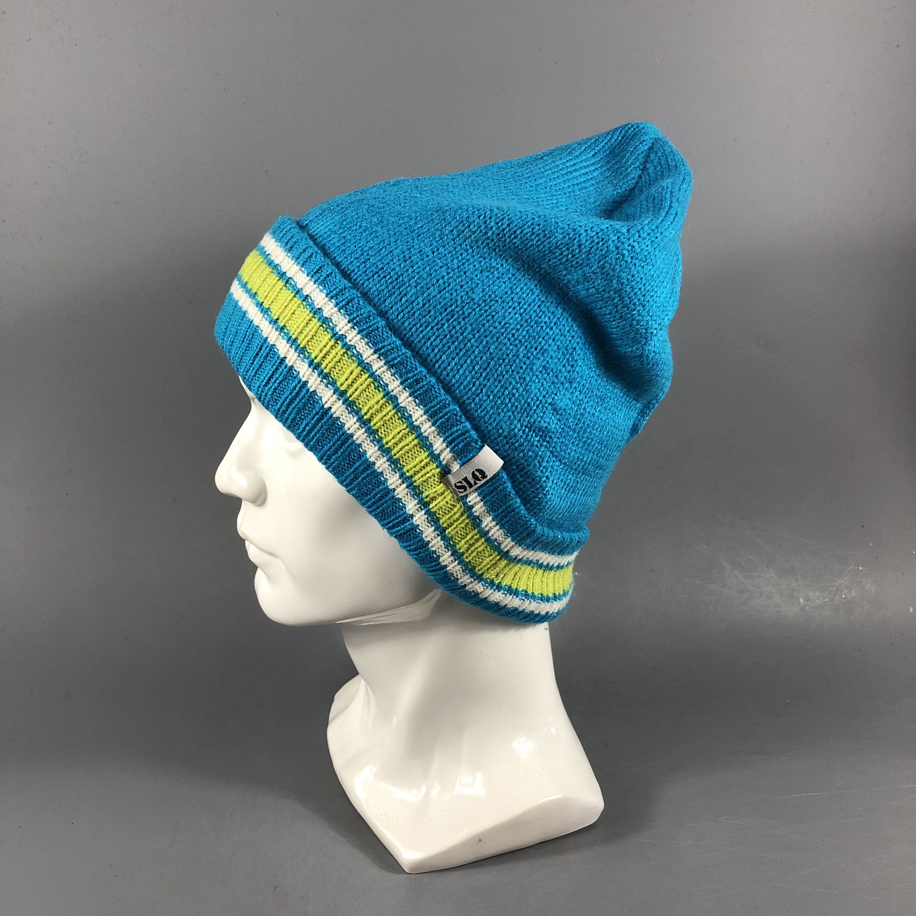 Vintage SLQ Fisherman Beanie Snowcap Snow Hat B973 Size ONE SIZE - 2 Thumbnail