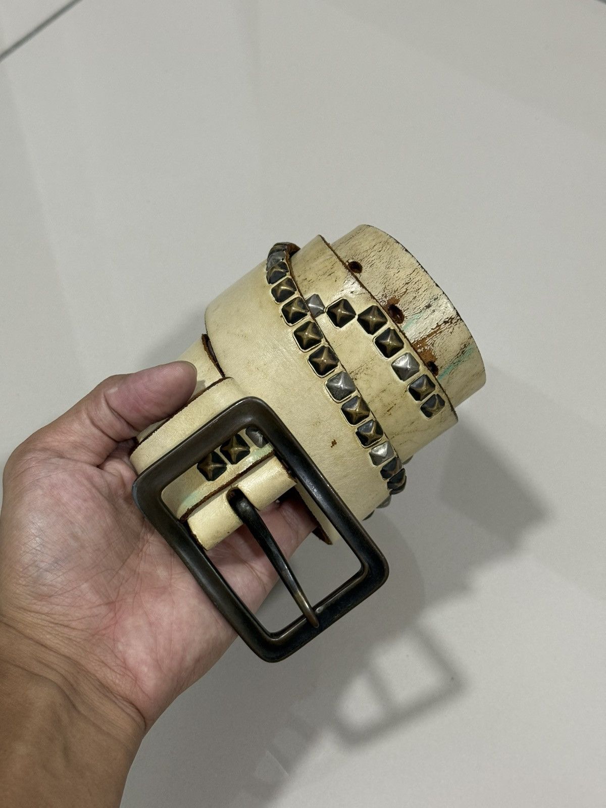 Lee Vtg Lee Stud Belt Size 34 - 1 Thumbnail