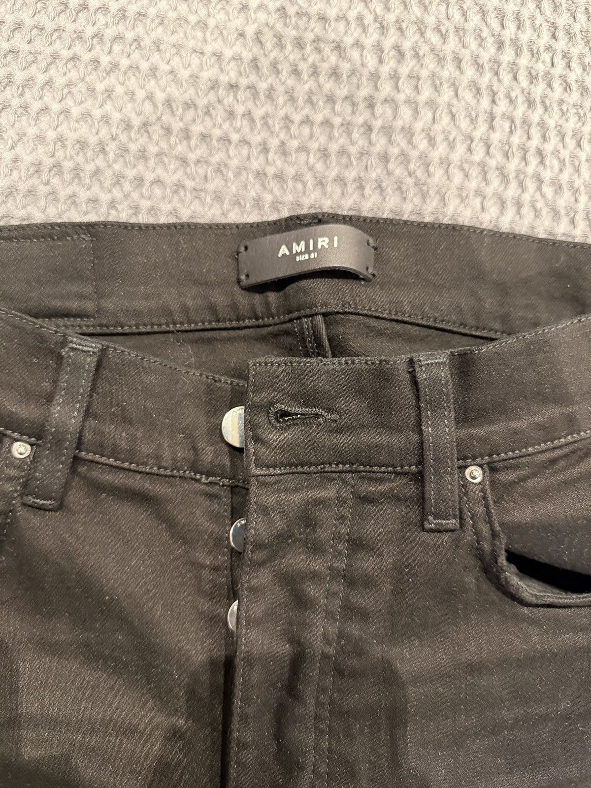 Amiri Amiri Jeans Black Size US 31 - 2 Thumbnail
