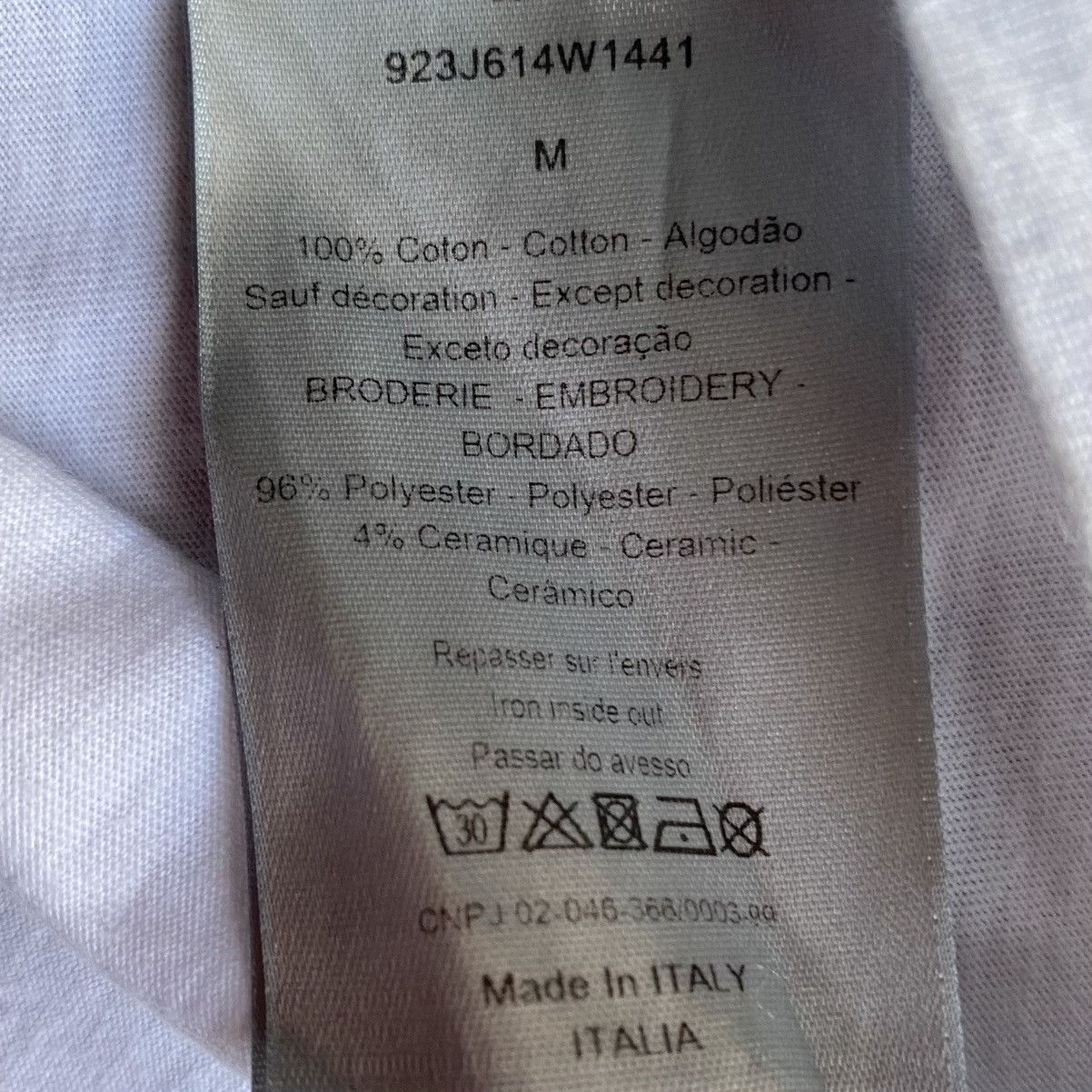 Dior SS19 Embroidered T Shirt Size US M / EU 48-50 / 2 - 13 Thumbnail