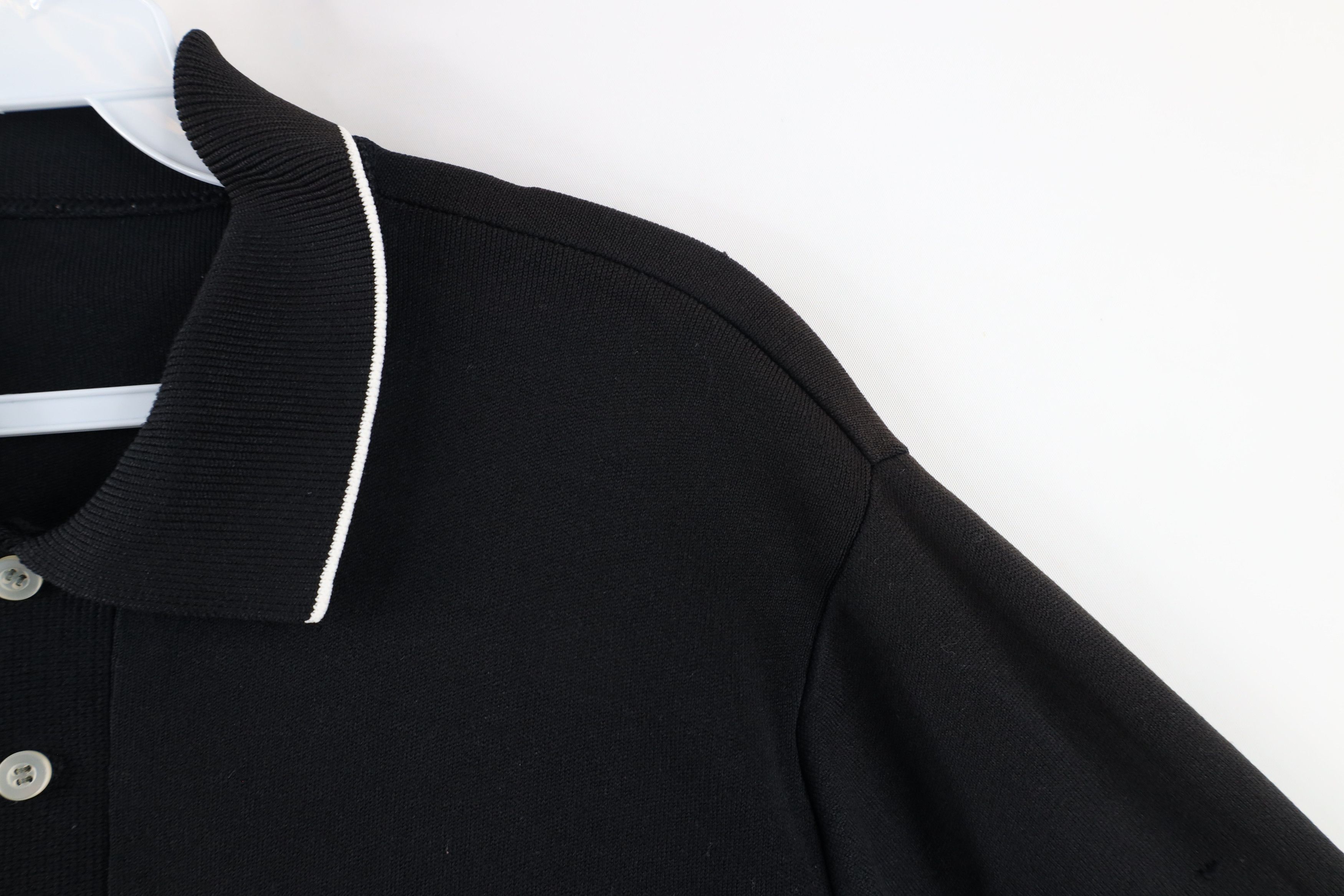 Vintage Vintage 60s 70s Streetwear Pullover Polo Shirt Black USA Size US M / EU 48-50 / 2 - 8 Thumbnail