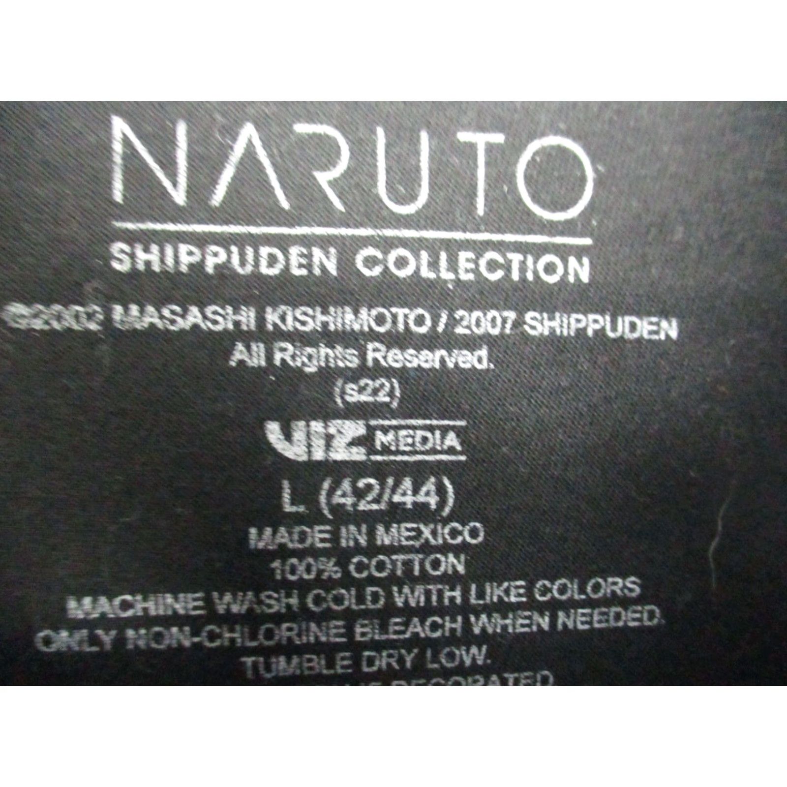 Vintage Naruto Shirt Men Large Black Tee Ichiraku Ramen Shop Anime Adult Top Size US L / EU 52-54 / 3 - 3 Thumbnail