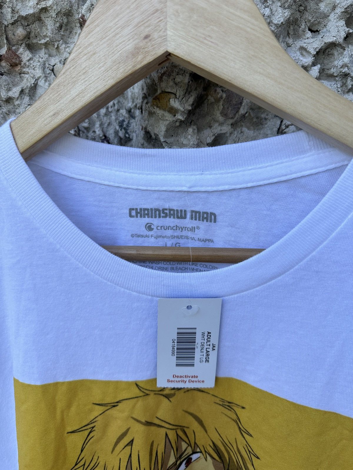 Vintage Chainsaw man anime tee t-shirt Size US L / EU 52-54 / 3 - 3 Thumbnail