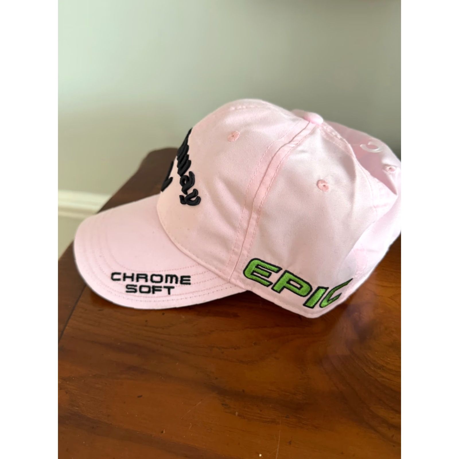 Callaway Callaway Pink Chrome Soft Odyssey Epic Lightweight NEW NWT Adjustable Hat Mens Baseball Cap Size ONE SIZE - 2 Thumbnail
