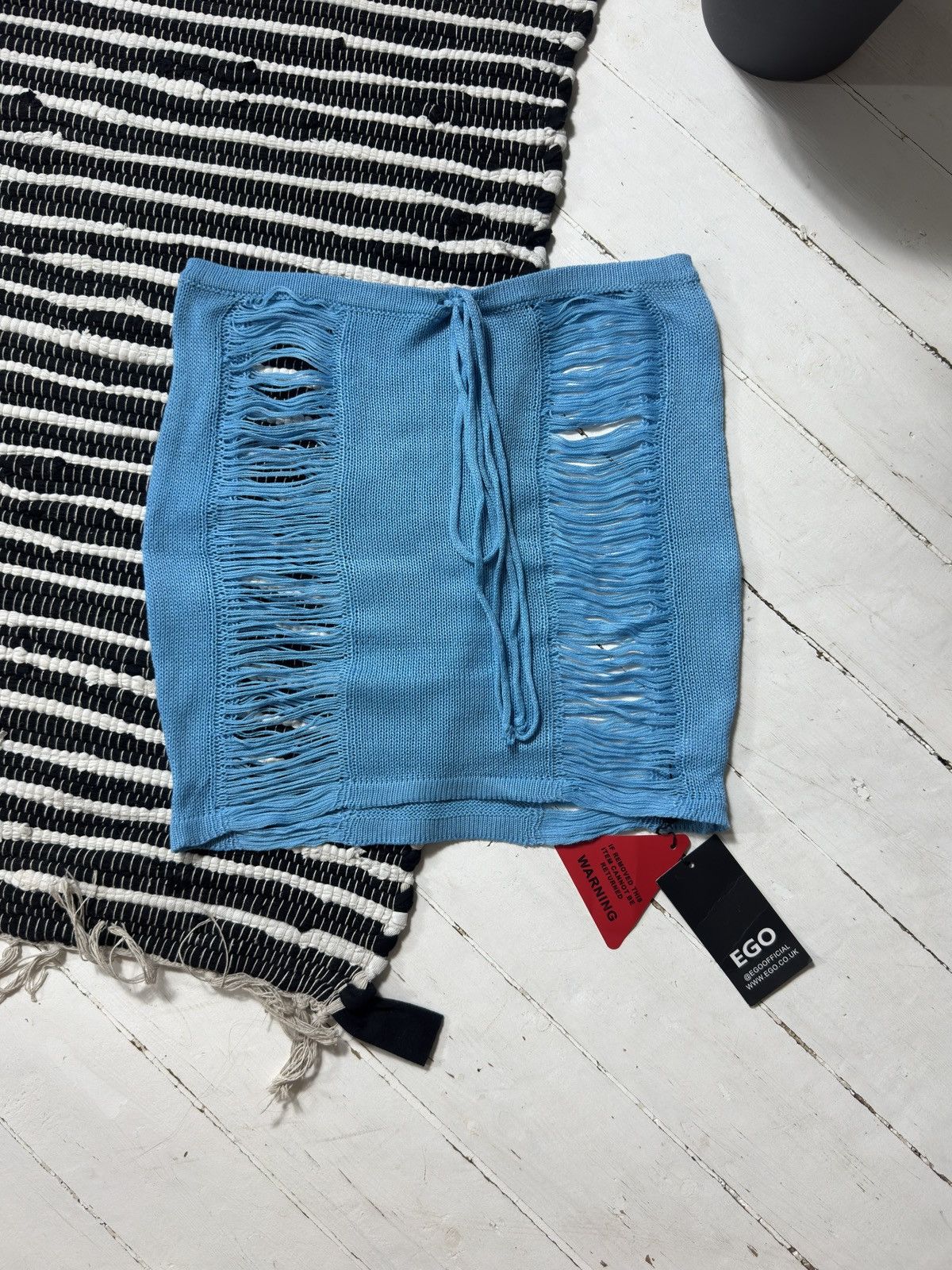 Other KNITTED MESH MINI SKIRT Size 27" / US 4 / IT 40 - 1 Thumbnail