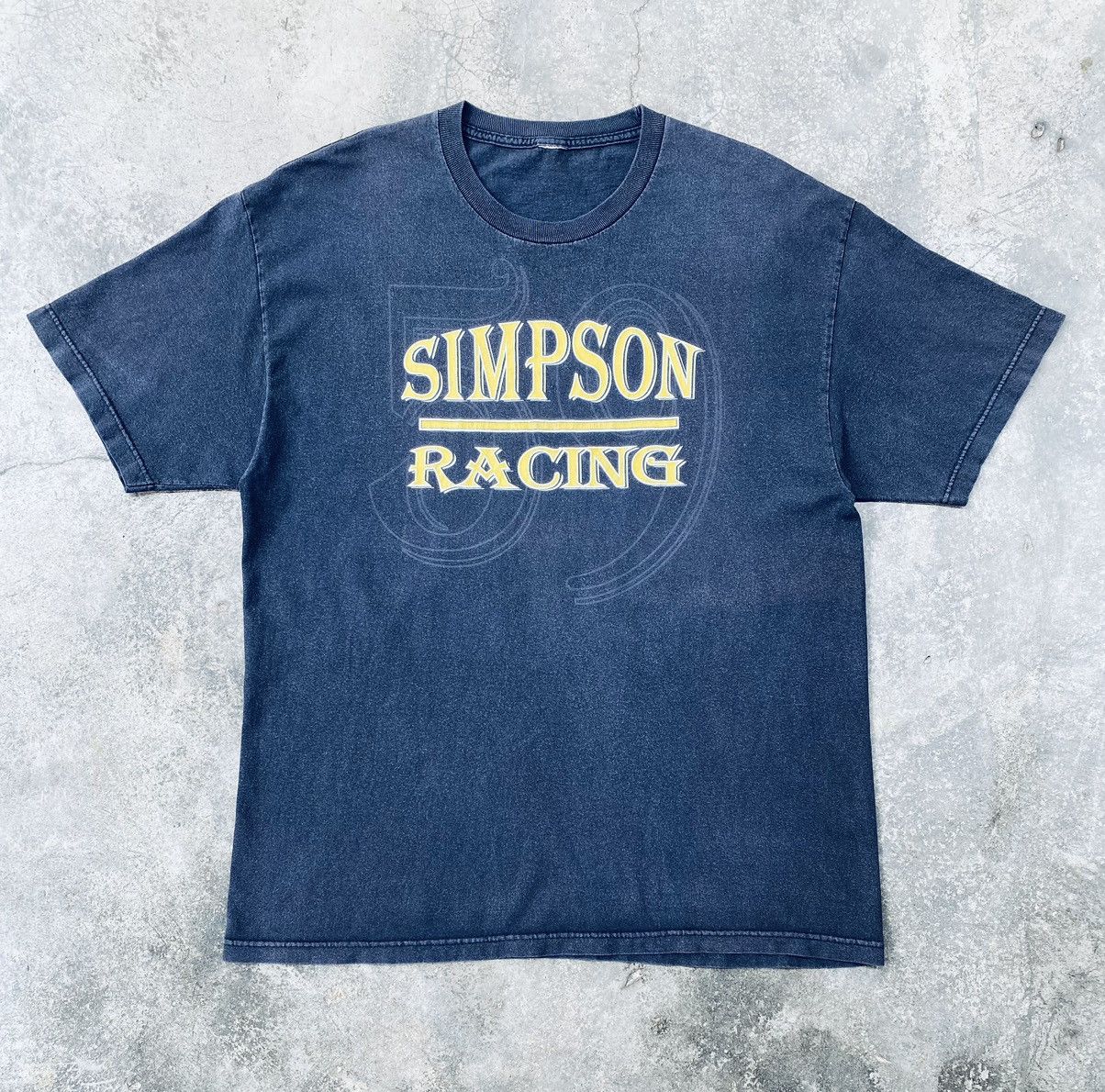 Vintage Vintage Simpson Racing 59 Rare Tees Size US L / EU 52-54 / 3 - 1 Thumbnail