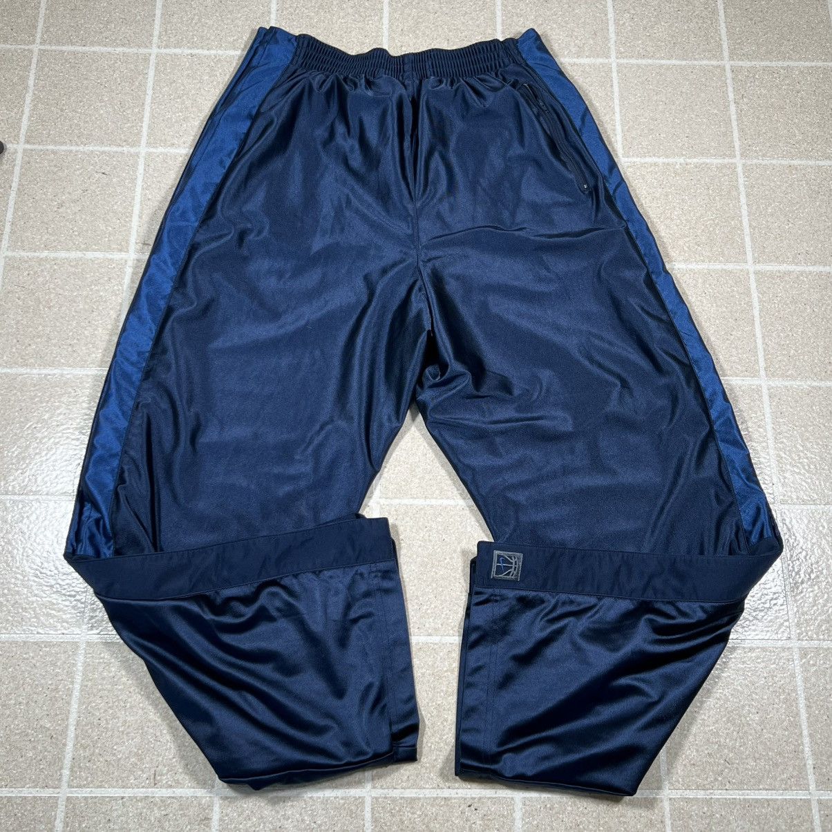 Nike Vintage Nike Break Away Tear Away Pants Blue Track Size US 36 / EU 52 - 3 Thumbnail