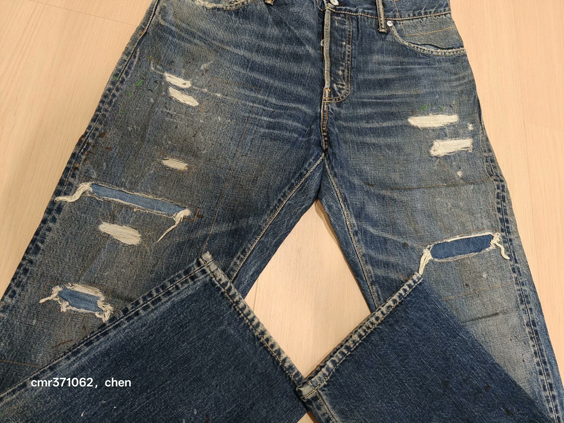 Visvim VISVIM 18AW SOCIAL SCULPTURE DENIM DRY4 Size US 30 / EU 46 - 5 Thumbnail