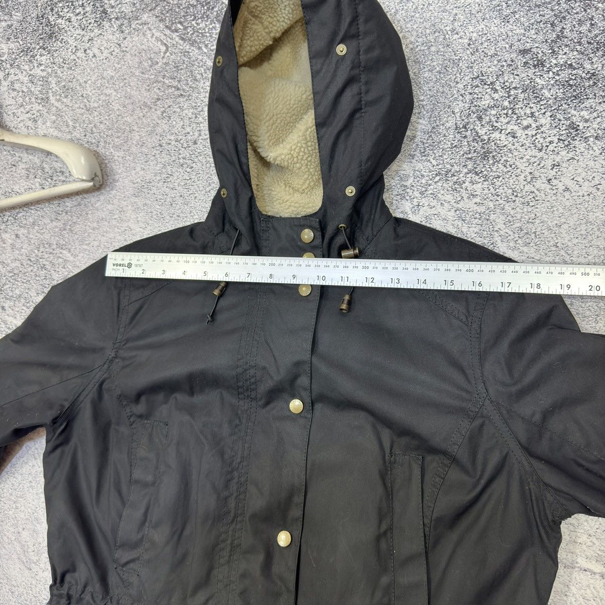 Barbour Barbour Kelsall Womens Black Waxed Parka Raincoat L size Size L / US 10 / IT 46 - 21 Thumbnail