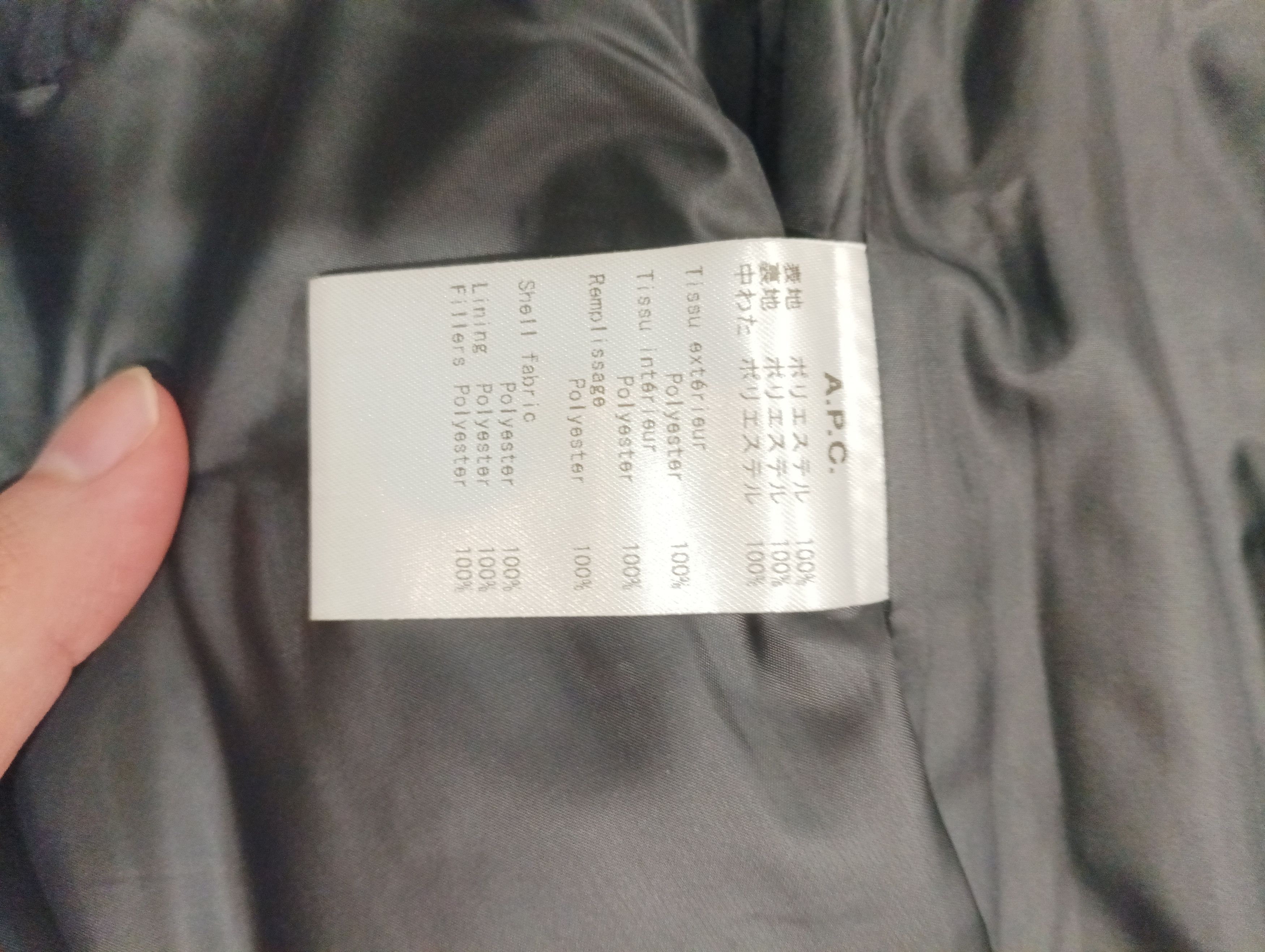 A.P.C. Lumiere Technique Raymond Vest Size US L / EU 52-54 / 3 - 6 Thumbnail