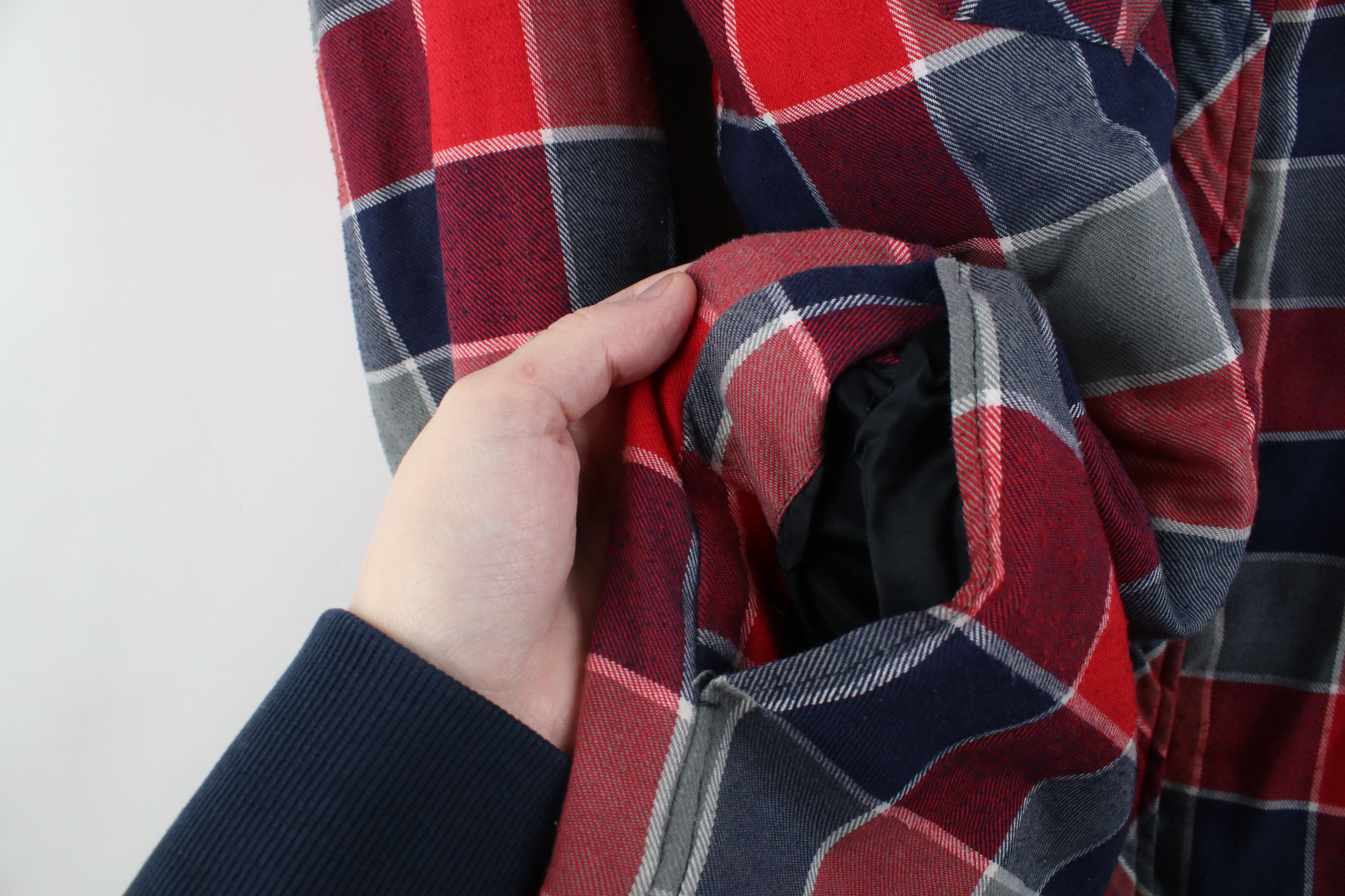 Vintage Vintage 90s Streetwear Flannel Button Shirt Jacket Jac Shirt Size US M / EU 48-50 / 2 - 7 Thumbnail