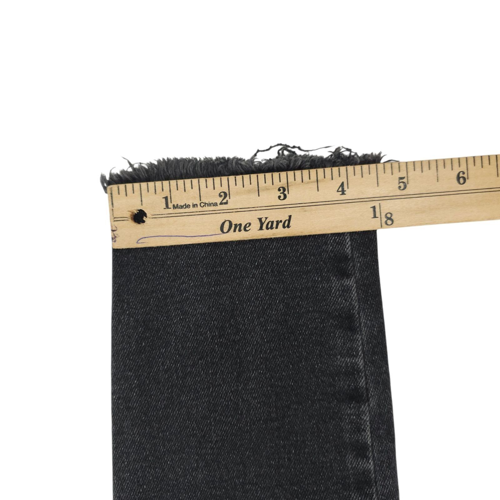 Free People We The Free People Jeans 26 High Rise Skinny Raw Hem Washed Size 24" / US 00 / IT 34 - 7 Thumbnail