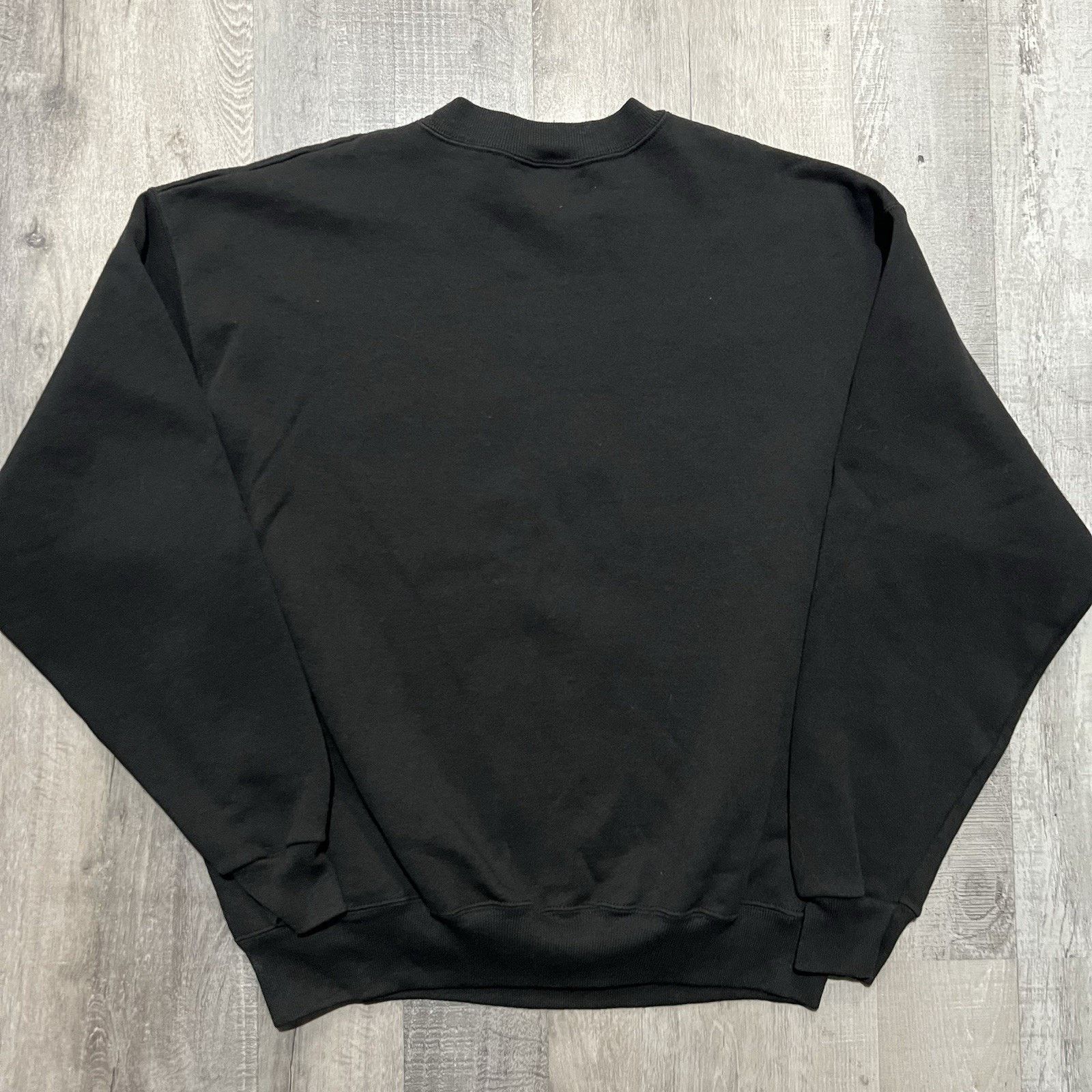 Hanes VTG The Evolution Of Authority Black 90s Comedy Sweatshirt Size US XL / EU 56 / 4 - 3 Thumbnail