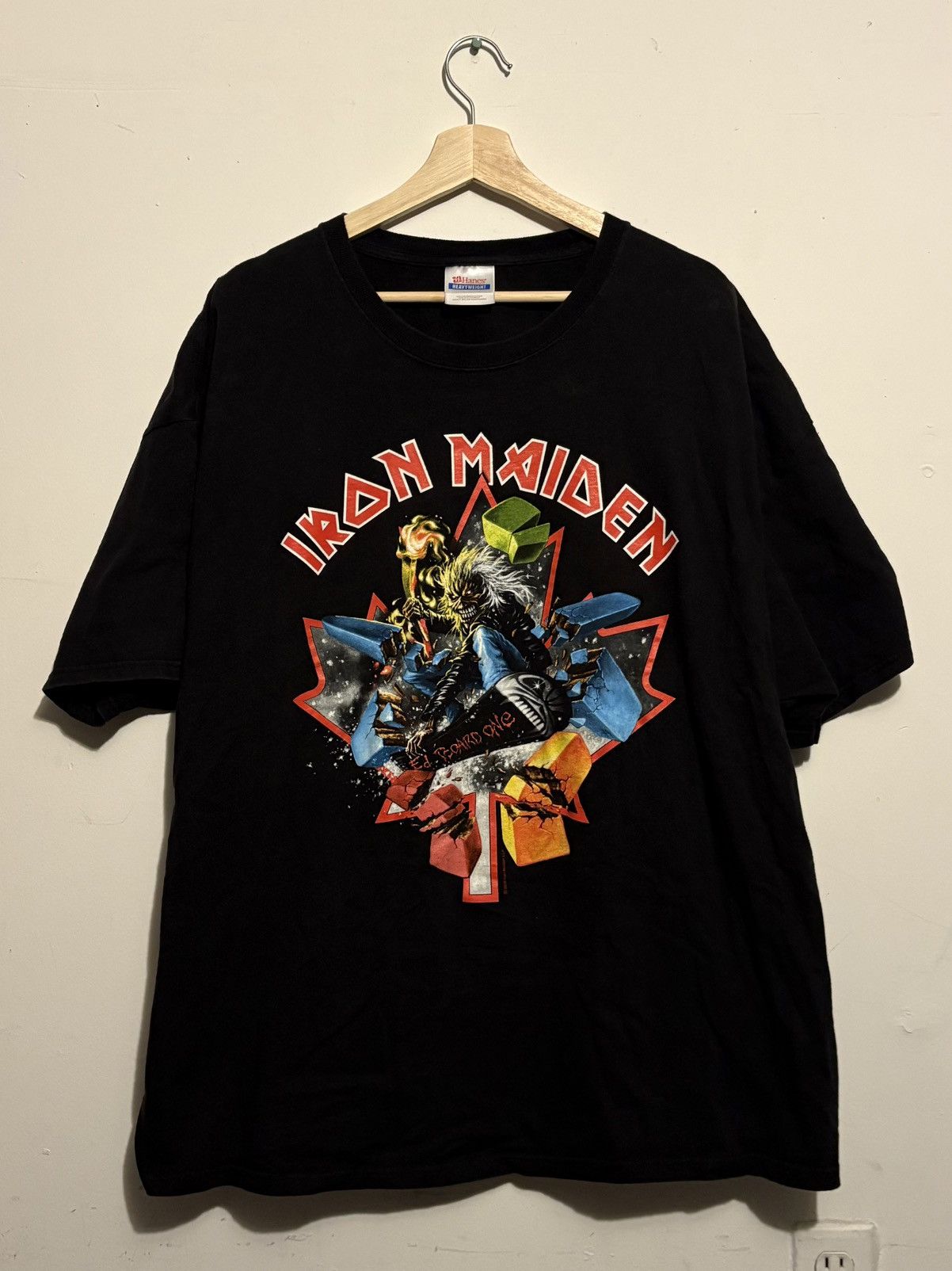 Iron Maiden 2010 Iron Maiden The Final Frontier Canada Tour T-Shirt 3XL Size US XXL / EU 58 / 5 - 1 Thumbnail
