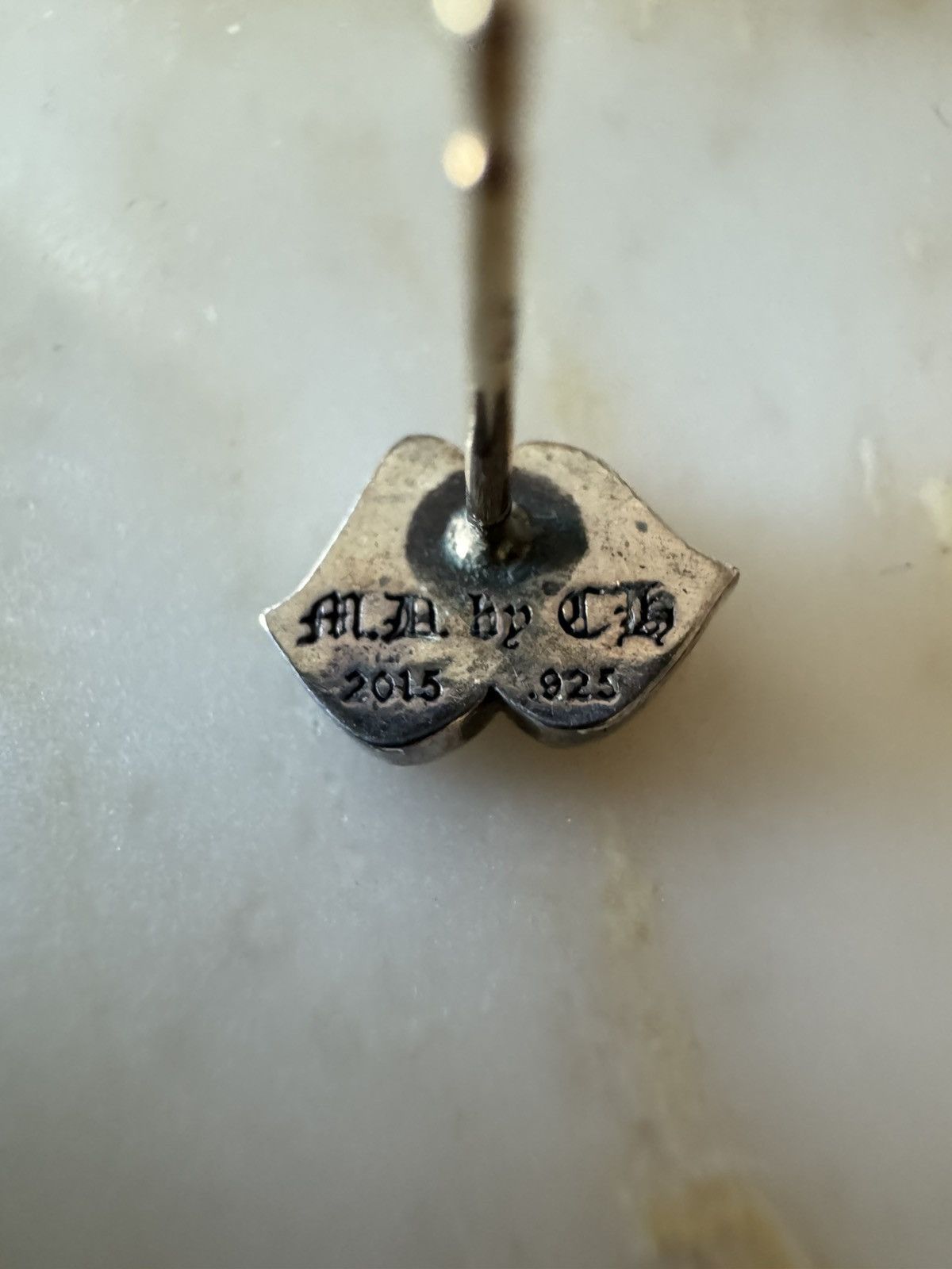 Chrome Hearts × Matty Boy Chrome Hearts Matty Boy .925 Sterling Silver Chomper Earring Size ONE SIZE - 3 Thumbnail