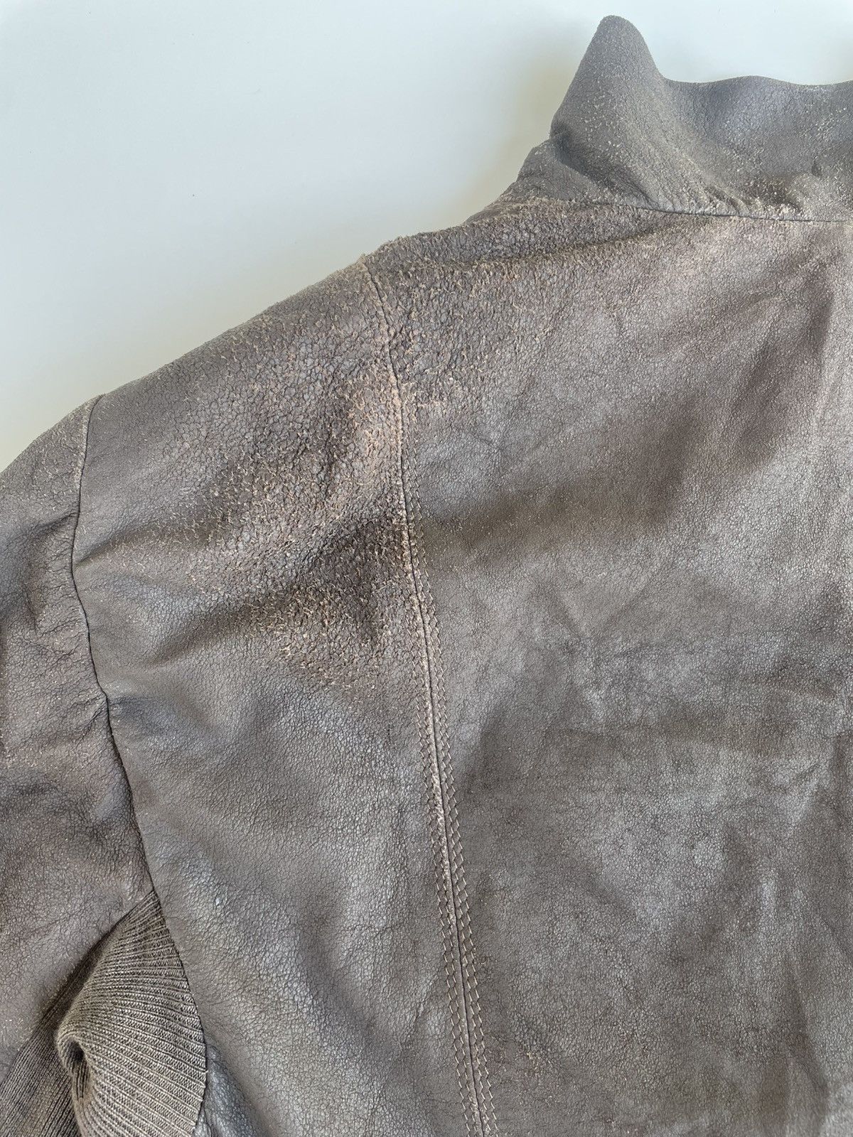 Rick Owens Rick Owen Leather Jacket Size US S / EU 44-46 / 1 - 4 Thumbnail