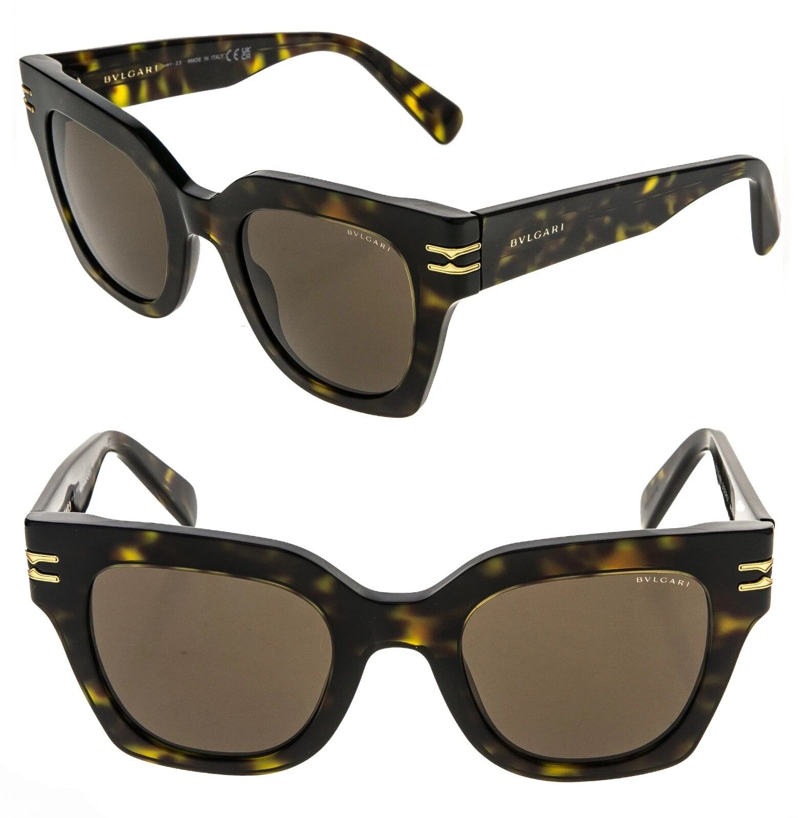 Bvlgari BVLGARI 40013 B.zero1 BV40013I Rectangle Sunglasses 52E Size ONE SIZE - 1 Thumbnail