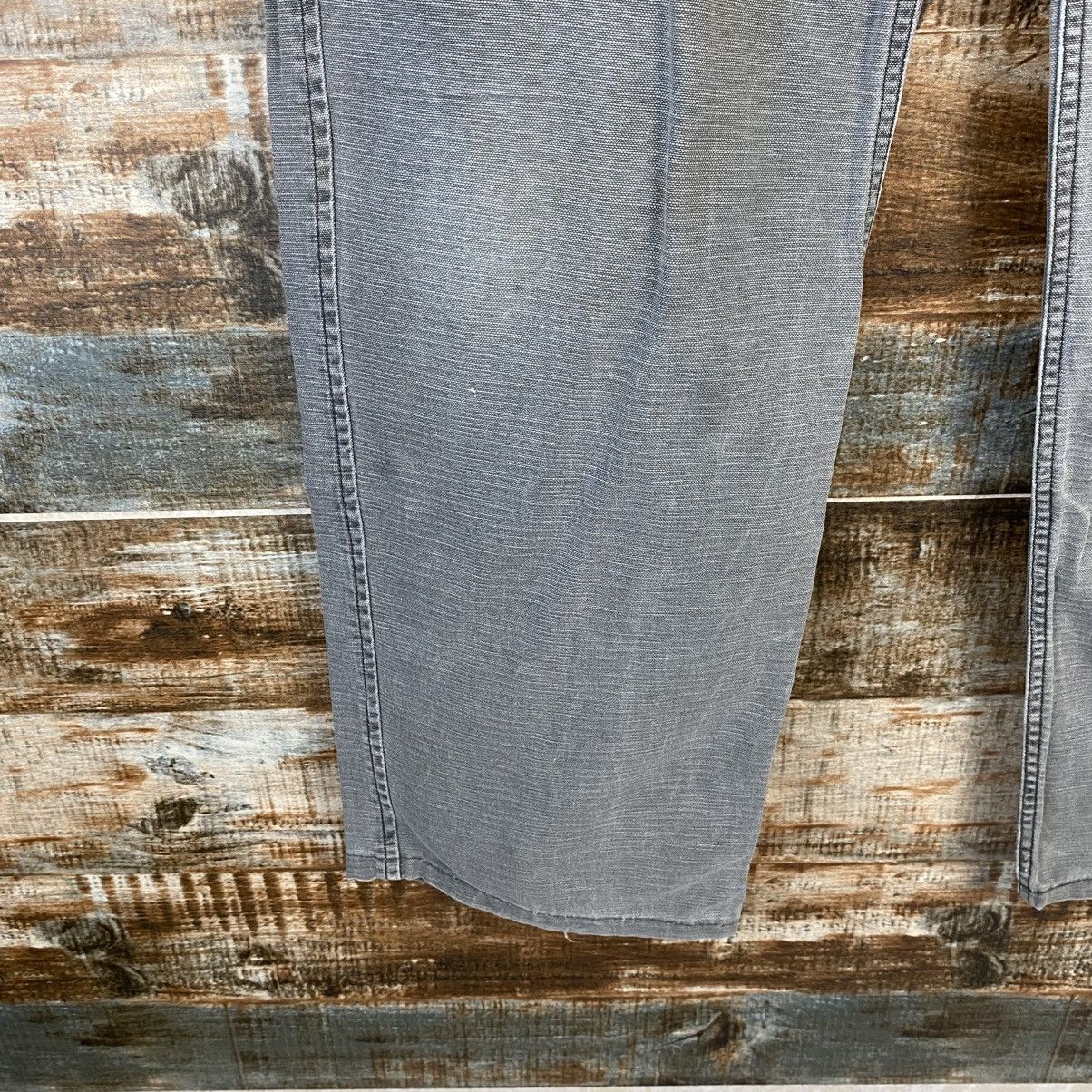 Oshkosh DL Osh Kosh Gray Cargo Multipocket Pants #C1135 Size US 33 - 11 Thumbnail