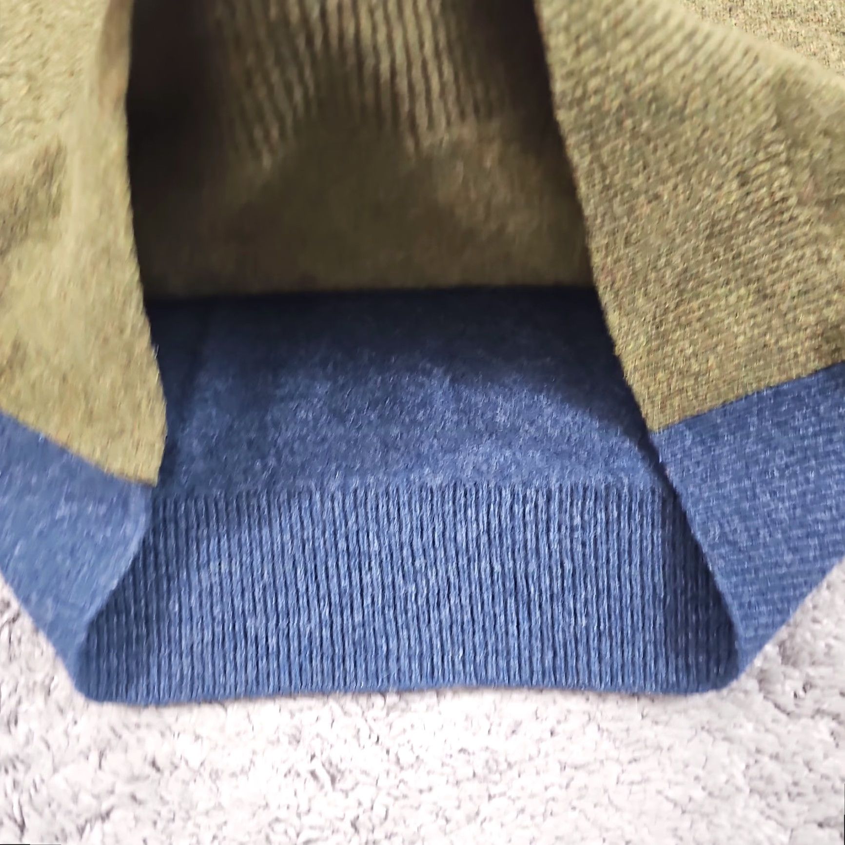 J.Crew J.CREW Sweater Mens M Green Blue Crew Neck 100% Wool Casual Regular Knit Pullover Size US M / EU 48-50 / 2 - 3 Thumbnail