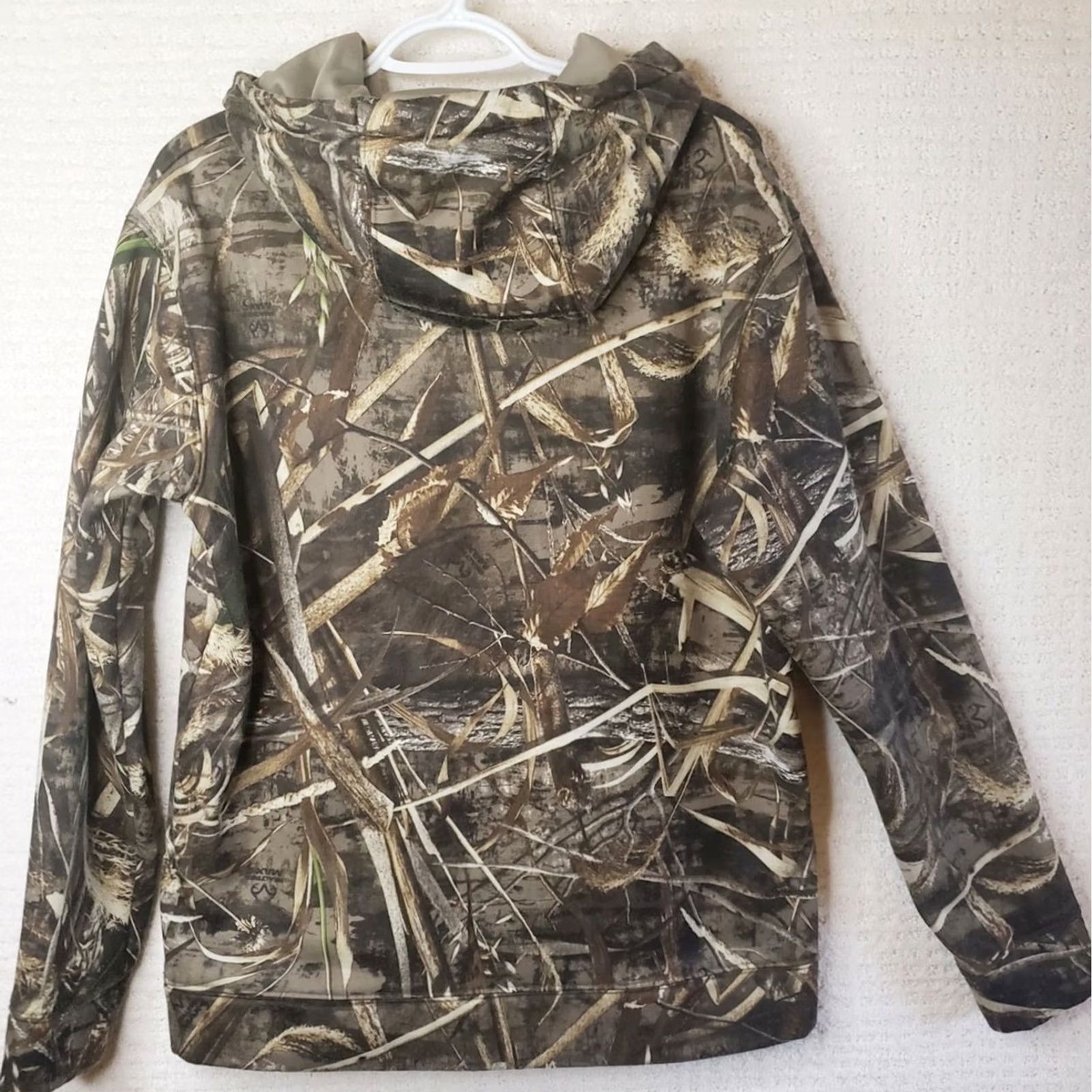 Vintage Drake Waterfowl Hoodie Men's S Realtree Max 5 Embroidered Logo Kangaroo Pockets Size US S / EU 44-46 / 1 - 6 Thumbnail