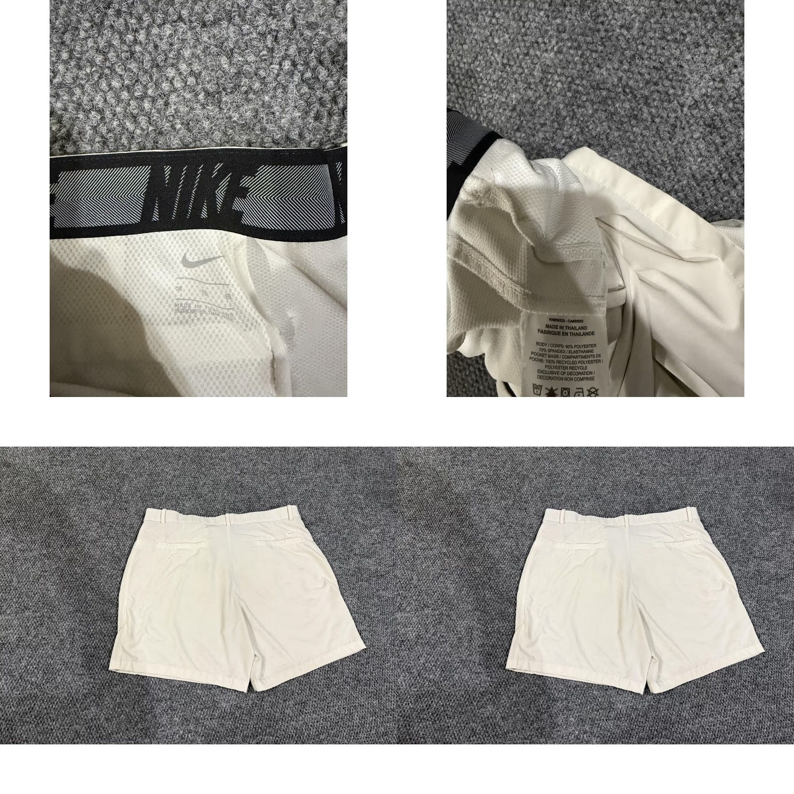 Nike Nike Golf Shorts Mens 38 Beige 9 Inch Stretch Microfiber Athletic Pockets Golf Size US 38 / EU 54 - 8 Thumbnail