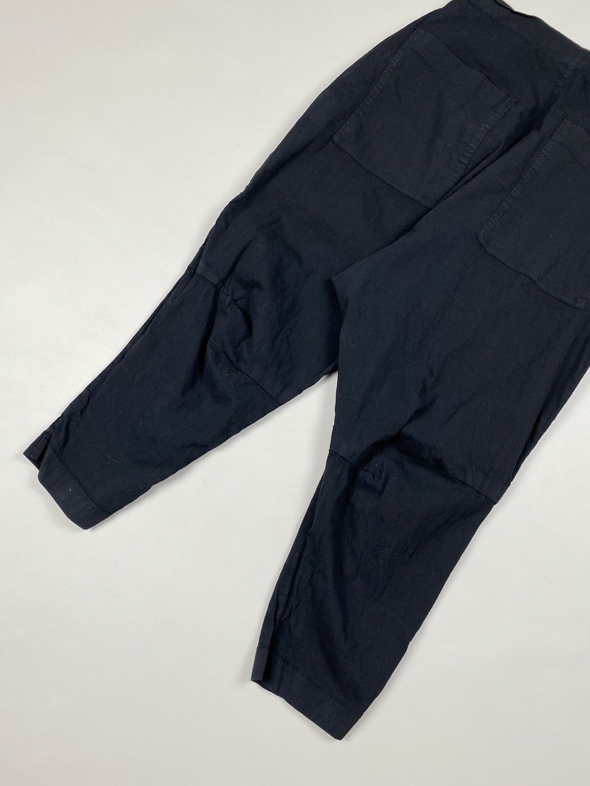 Rundholz Rundholz black label drop crotch avant-garde pants trousers Size 28" / US 6 / IT 42 - 18 Thumbnail