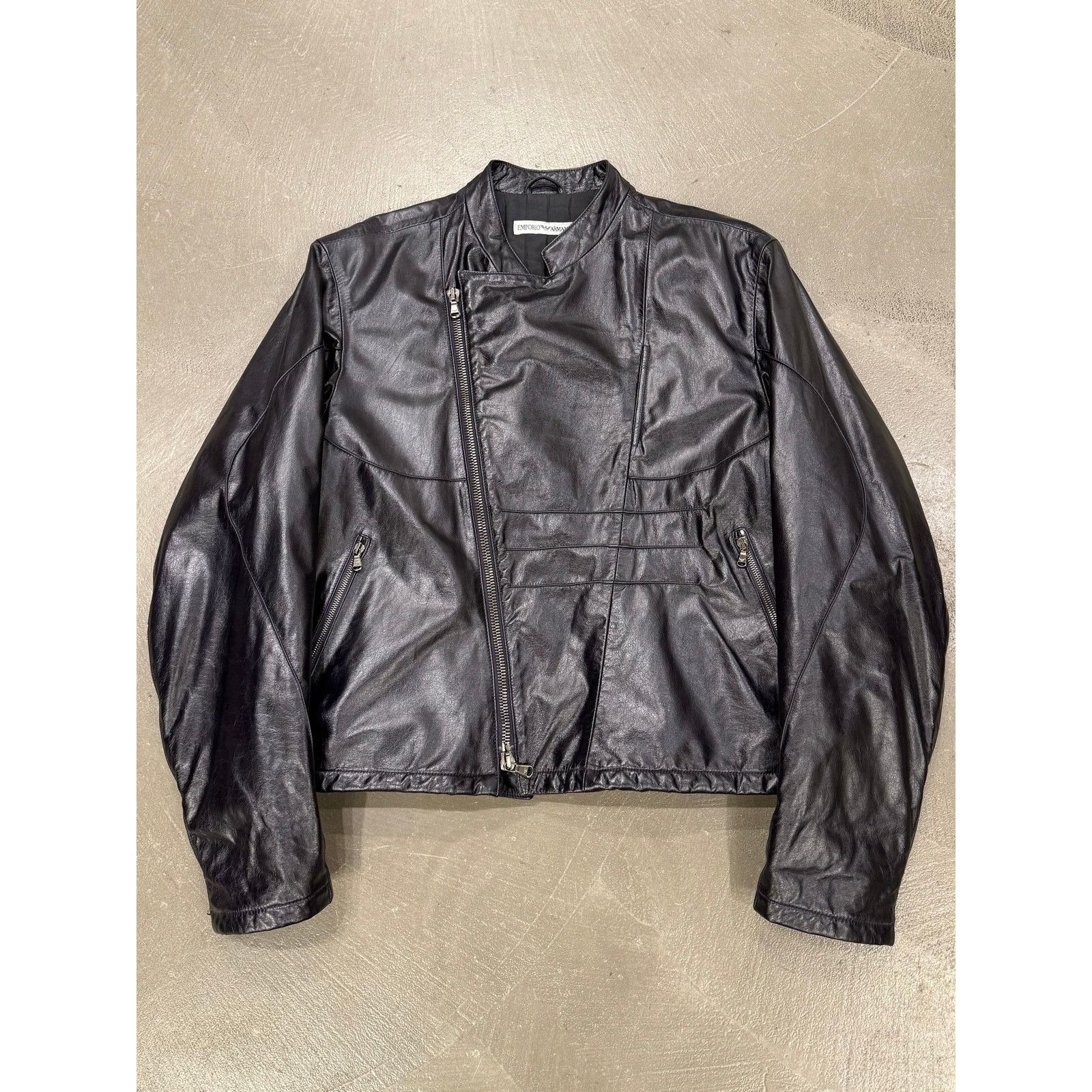 Emporio Armani × Giorgio Armani EMPORIO 90s armani archive LEATHER
