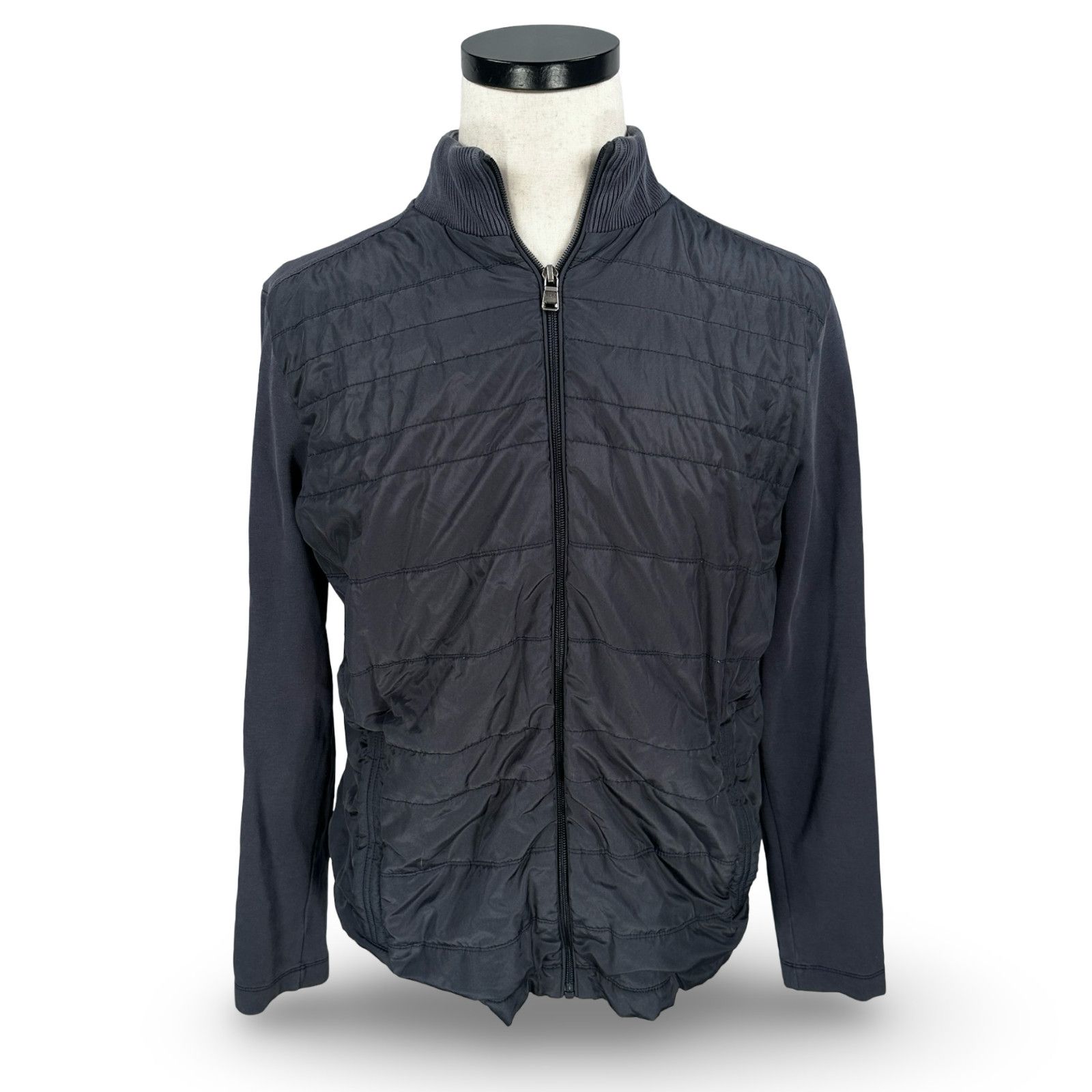 Hugo Boss Hugo Boss Hybrid Jacket Mens Large Blue Long Sleeve Pockets Size US L / EU 52-54 / 3 - 1 Thumbnail