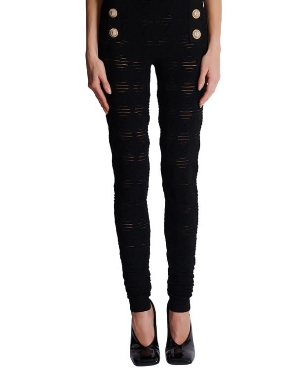 Balmain Leggings Size 36" / US 14 / IT 50 - 1 Thumbnail