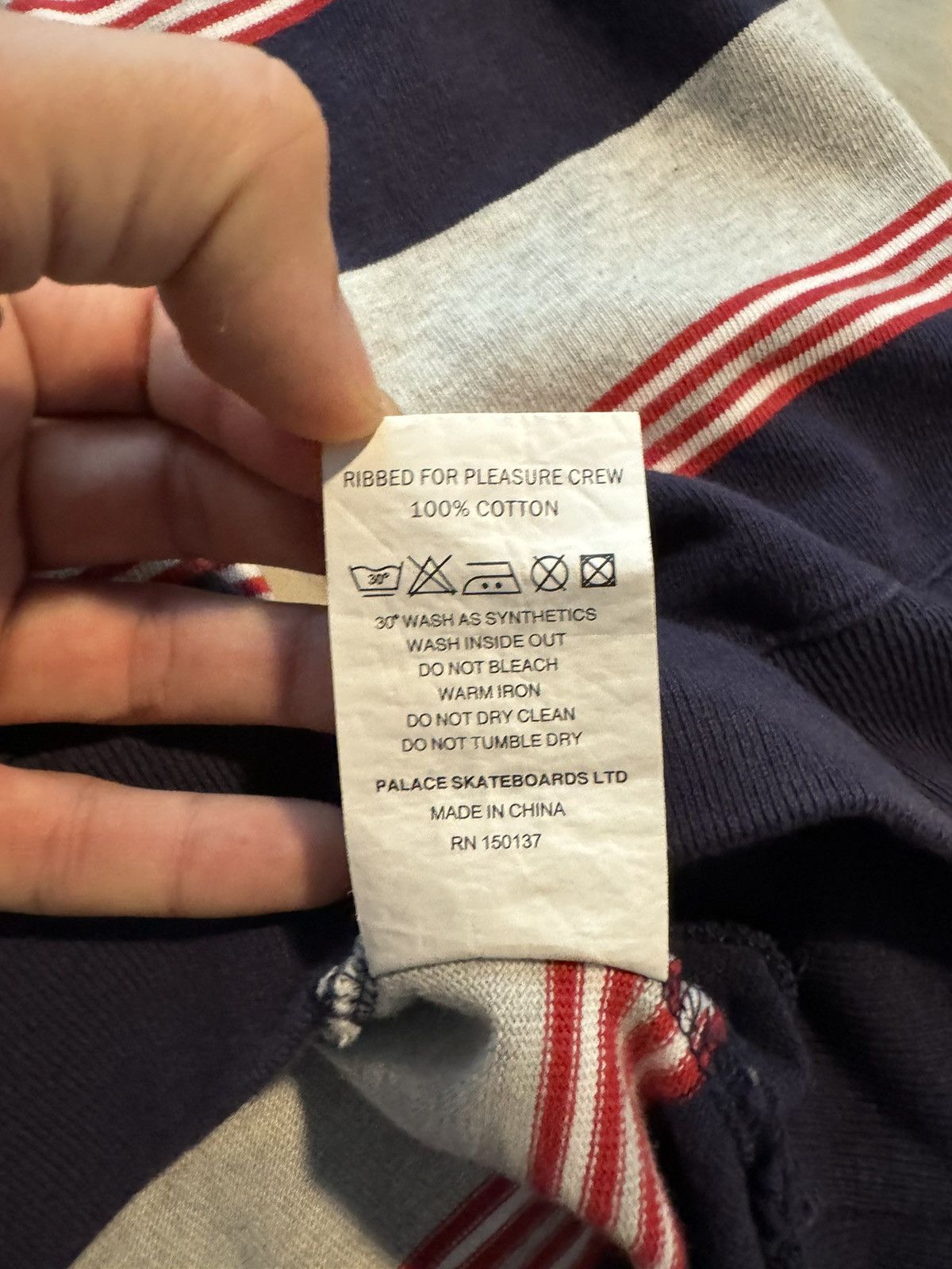 Palace Palace Ribbed For Pleasure Crew Size Large-- Multi Size US M / EU 48-50 / 2 - 6 Thumbnail