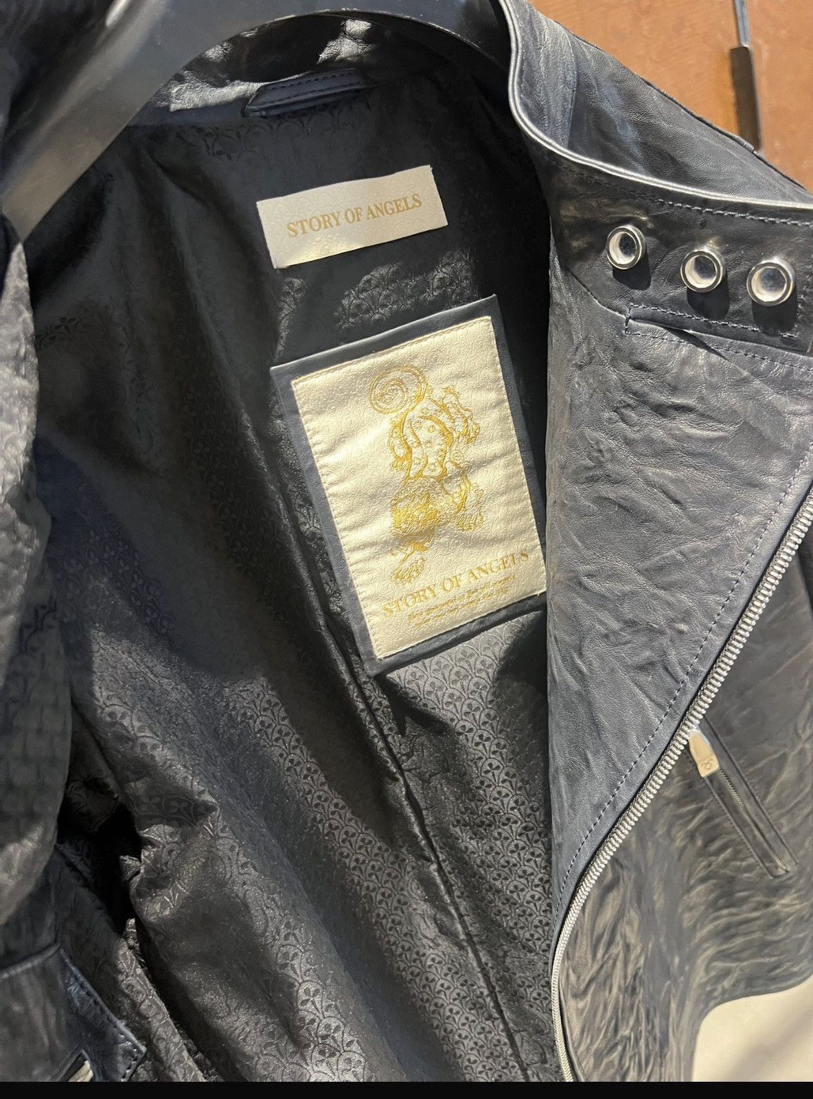 Other 100% Leather Moto Biker Jacket Unisex Size US M / EU 48-50 / 2 - 5 Thumbnail
