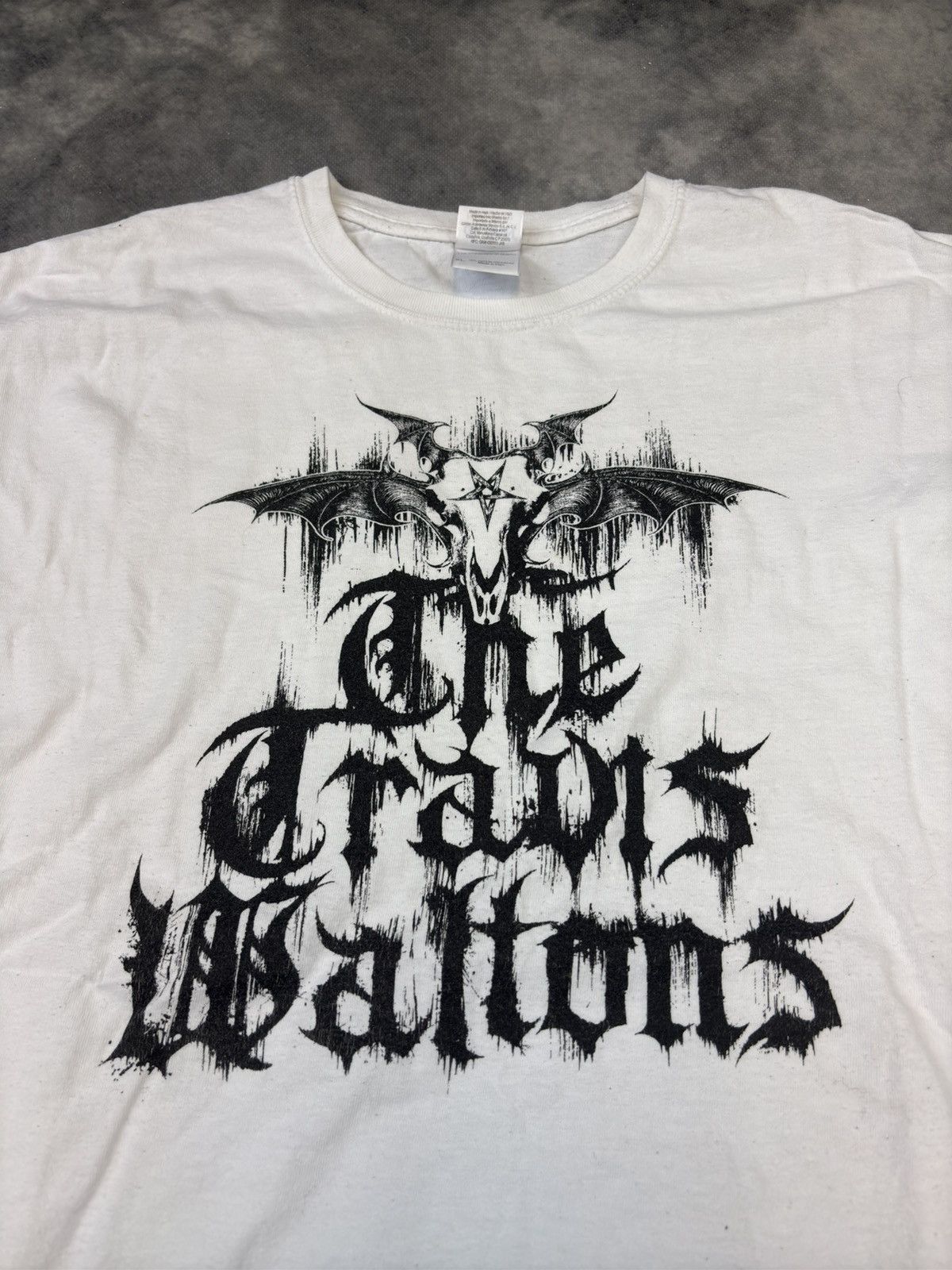 Band Tees × Vintage Vintage The Travis Waltons Opium Devil Metal Rock t shirt Size US XL / EU 56 / 4 - 2 Thumbnail