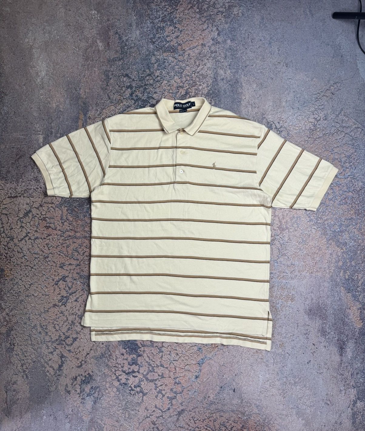 Polo Ralph Lauren Polo Golf Ralph Lauren Striped Polo Shirt Size US L / EU 52-54 / 3 - 1 Thumbnail