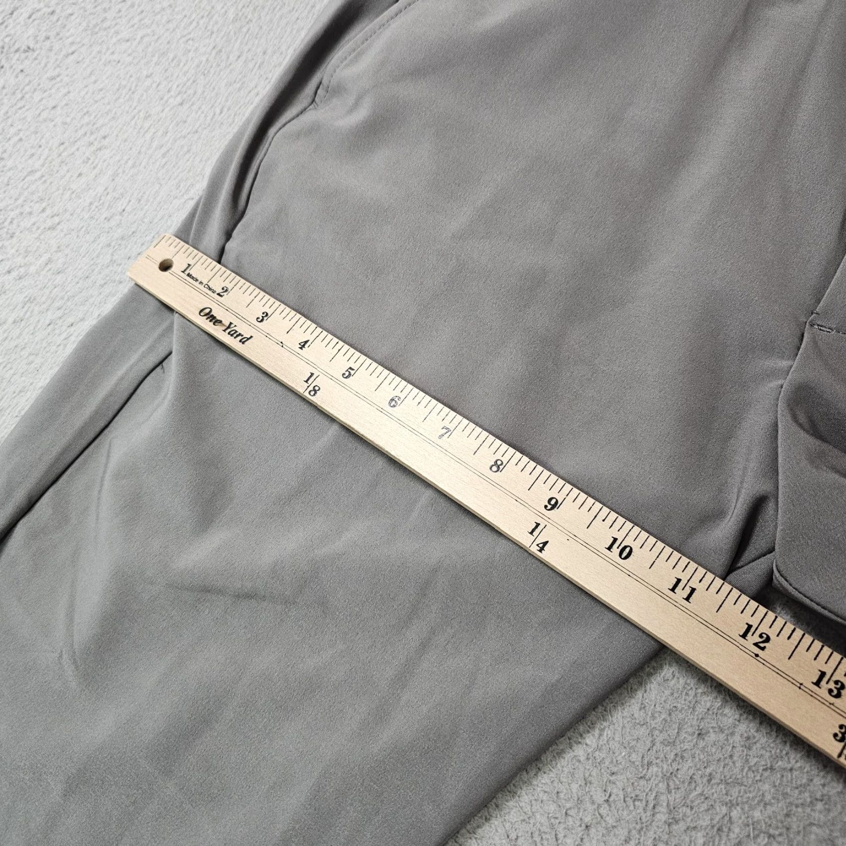 Vintage Birdie Bound Mens Dress Pants 34x28 Grey Stretch Golf Business Casual Pants Size US 34 / EU 50 - 4 Thumbnail