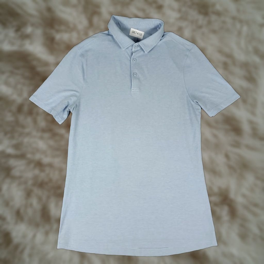 Lululemon Lululemon Polo Shirt Mens Size S Light Blue Tech Active Golf Short Sleeve Polo Shirt Mens S Light Blue Tech Active Golf Short Sleeve Size US S / EU 44-46 / 1 - 1 Thumbnail