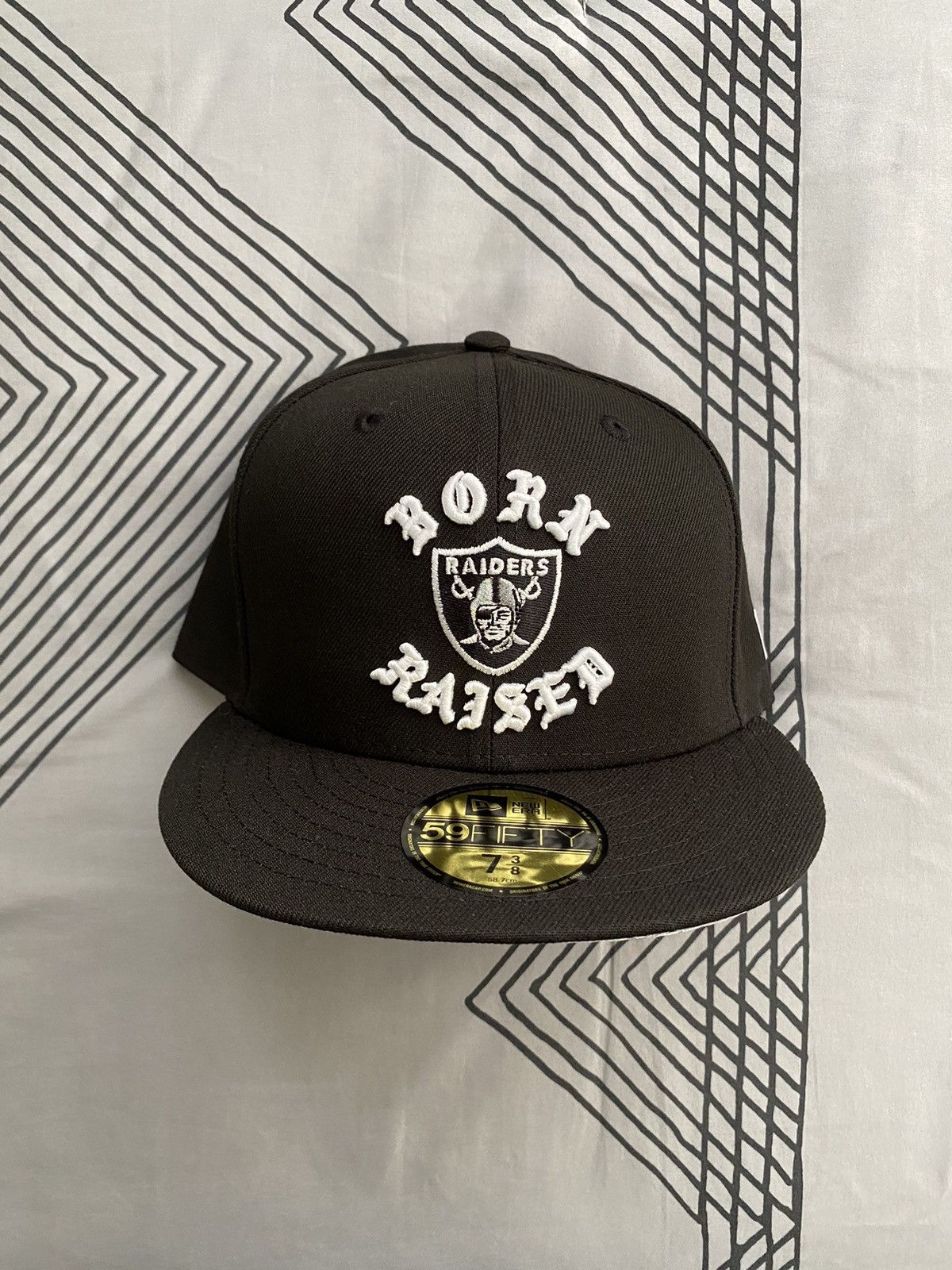 Born x Raised Las Vegas Raiders 59Fifty Fitted Hat by Born x Raised x NFL x  New Era