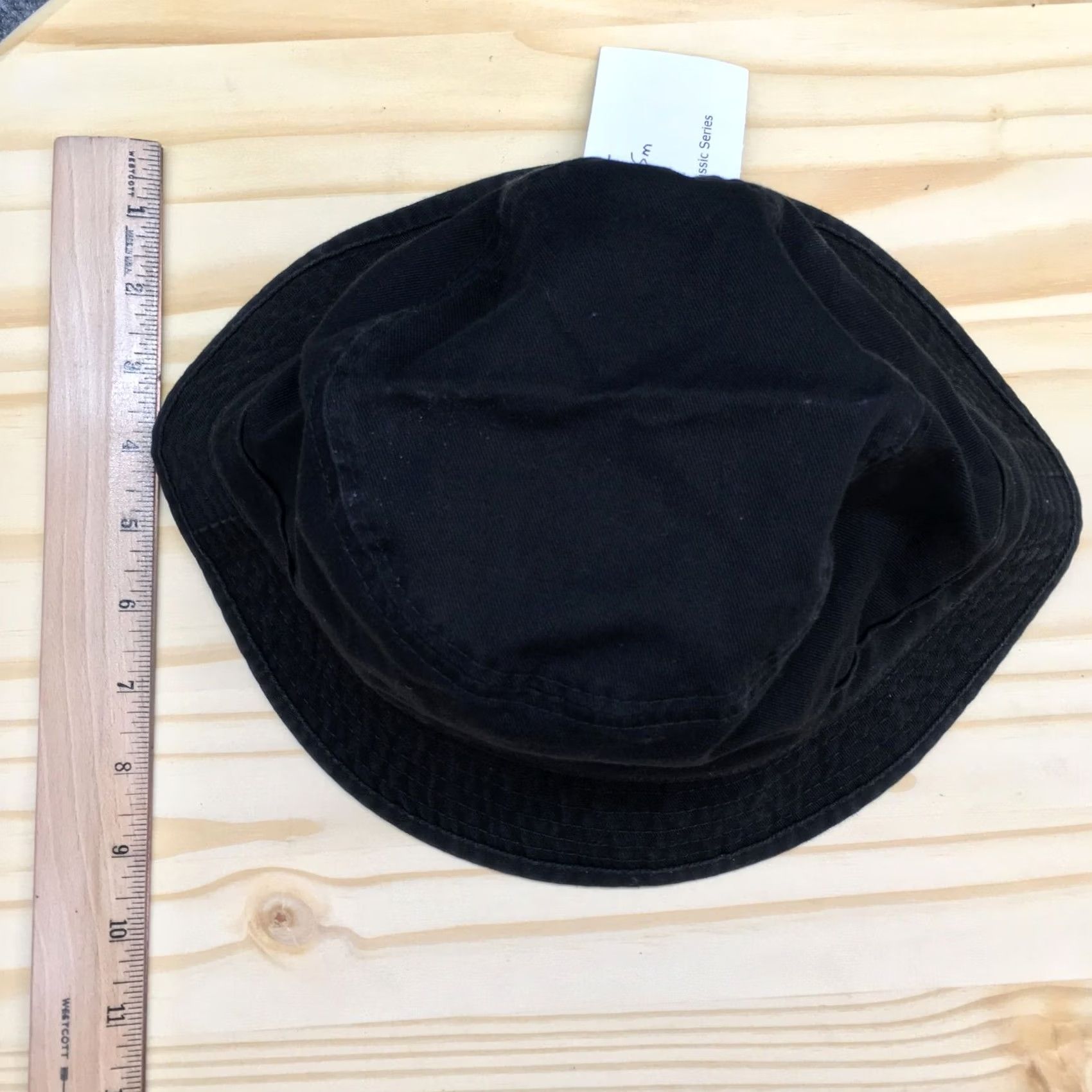 Vintage Cap America Classic Series Bucket Hat Mens Black One Size Cotton Casual NWT Size ONE SIZE - 3 Thumbnail