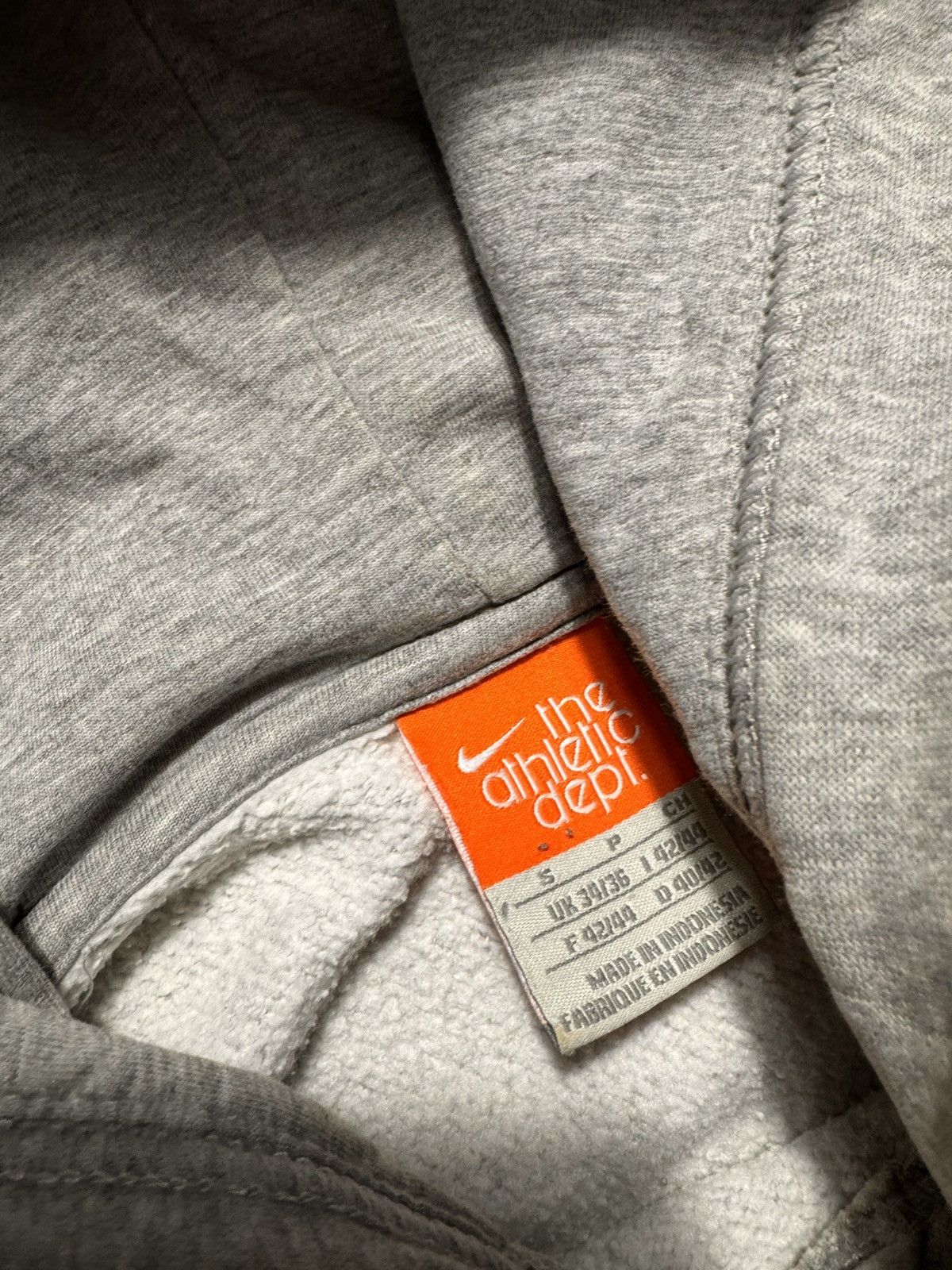 Nike × Vintage NIKE VINTAGE CENTER LOGO OVERSIZE BOXY HOODIE Size US S / EU 44-46 / 1 - 6 Thumbnail