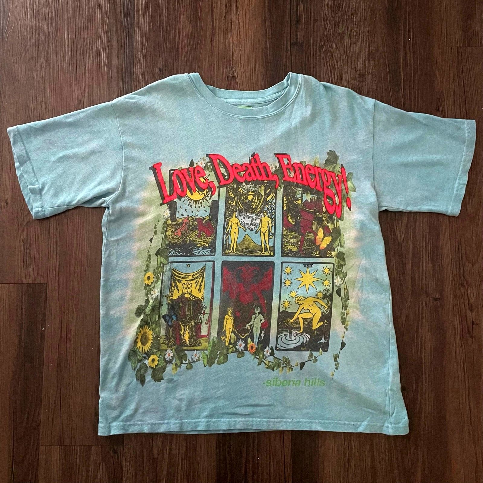 Siberia Hills Siberia Hills Love Death Energy Tie Dye T-Shirt Sz S Size US S / EU 44-46 / 1 - 1 Thumbnail