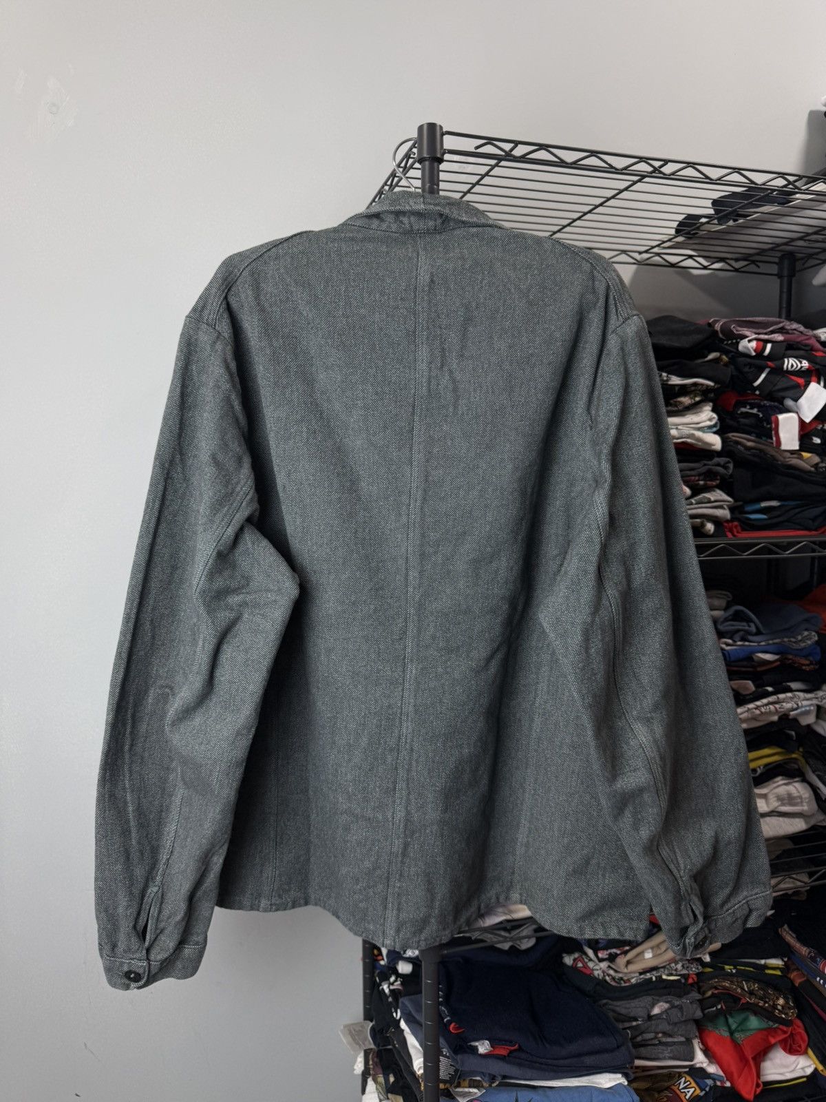 Le Laboureur Rare! 70’s Vintage France Work Jacket Military Size US L / EU 52-54 / 3 - 10 Thumbnail