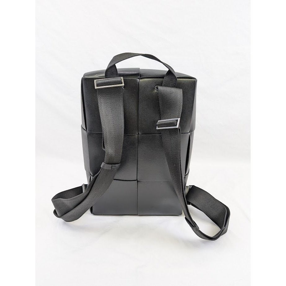 Bottega Veneta o1rshd1 Size: OS / Urban Leather Backpack in Black/Silver Size ONE SIZE - 19 Thumbnail