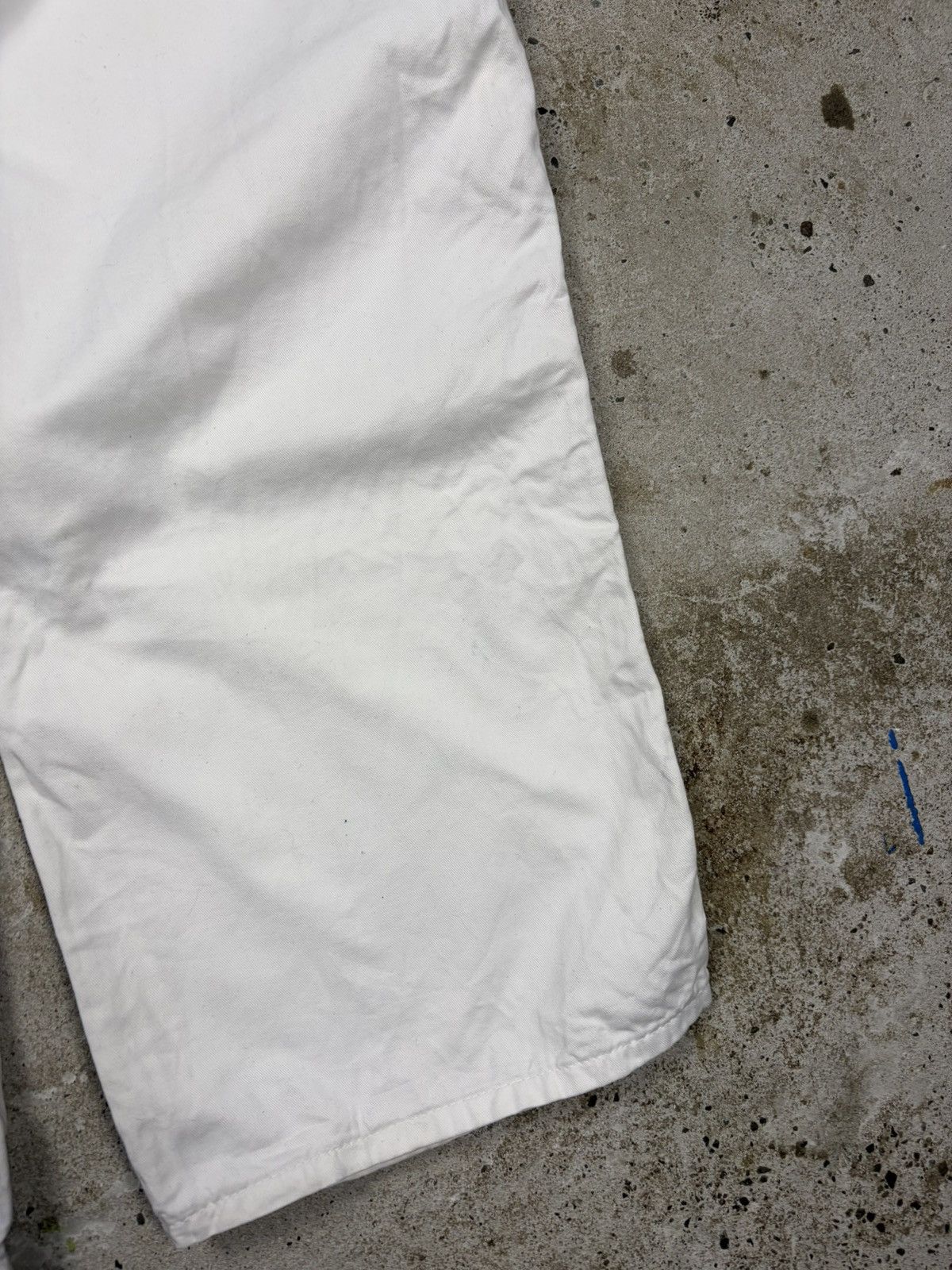 Dolce & Gabbana 2000s Dolce & Gabbana White Baggy Cargo Pants Utility Size 27" / US 4 / IT 40 - 13 Thumbnail