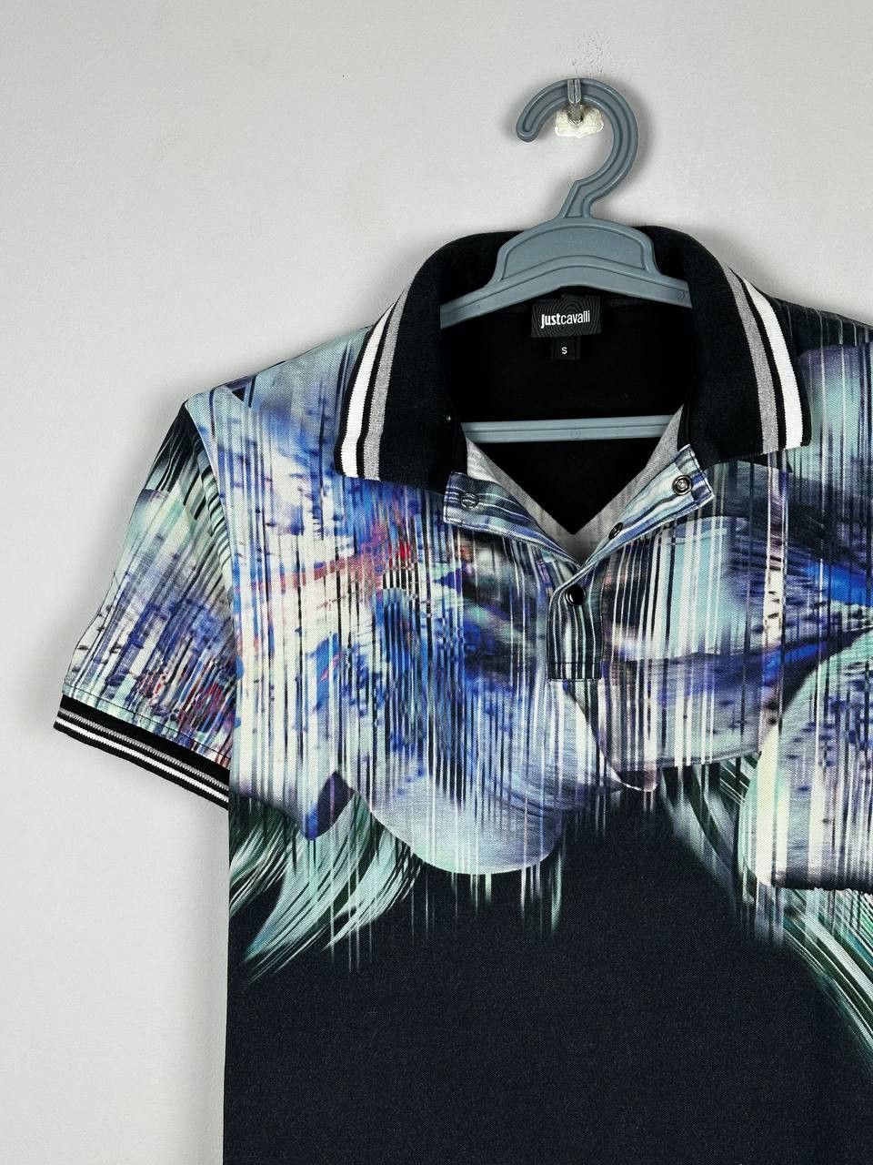 Just Cavalli Just Cavalli Luxury Printed Polo T-Shirt Vintage Size US S / EU 44-46 / 1 - 4 Thumbnail