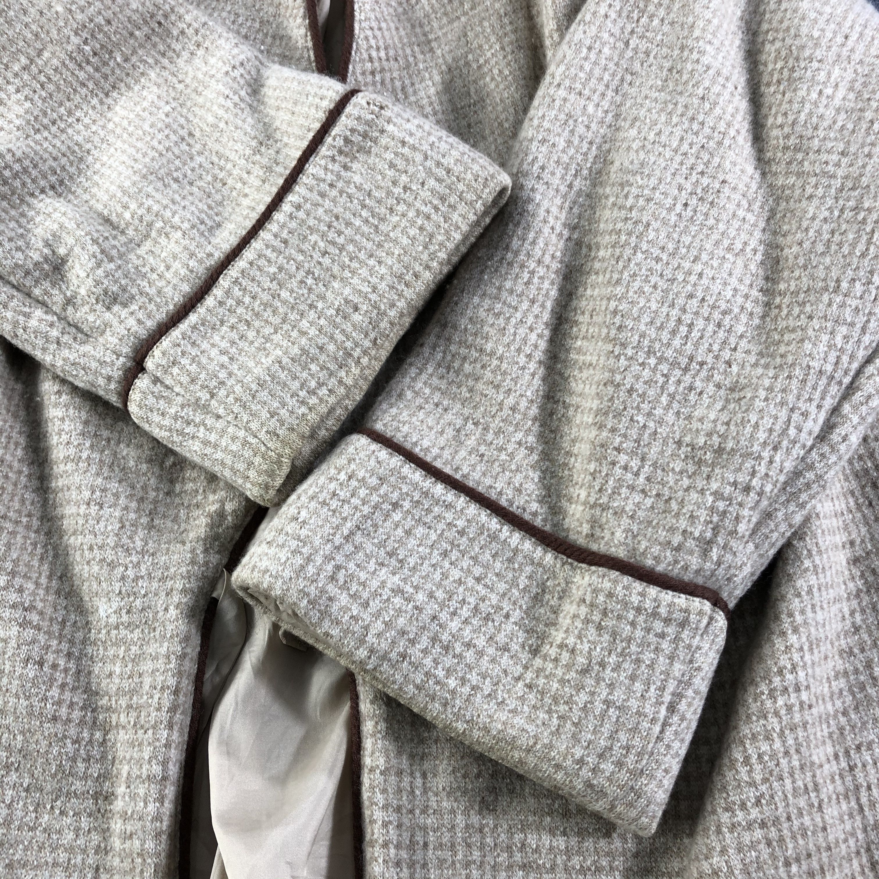 Aquascutum Aquascutum Houndstooth Cardigan Housecoat JC229 Size US M / EU 48-50 / 2 - 4 Thumbnail